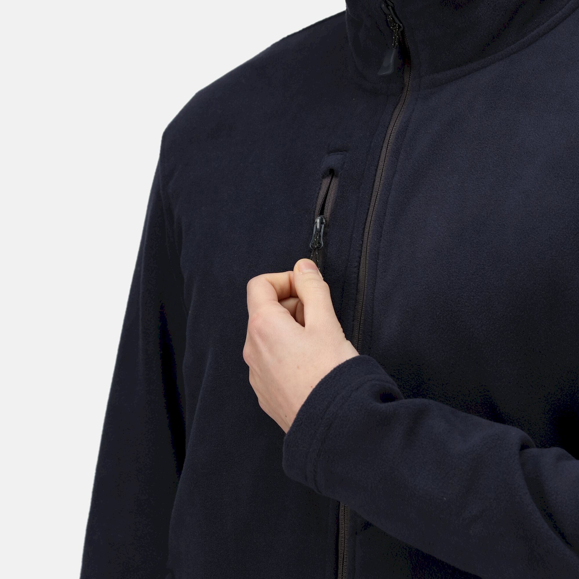 Men's Honestly Made Recycled Fleece Jacket | Navy