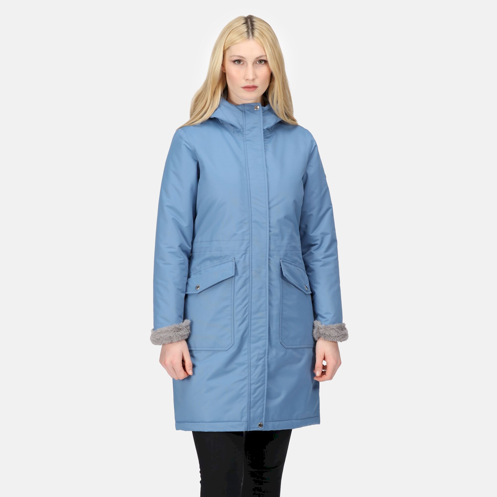 Women's Romine Waterproof Parka Jacket | Slate Blue