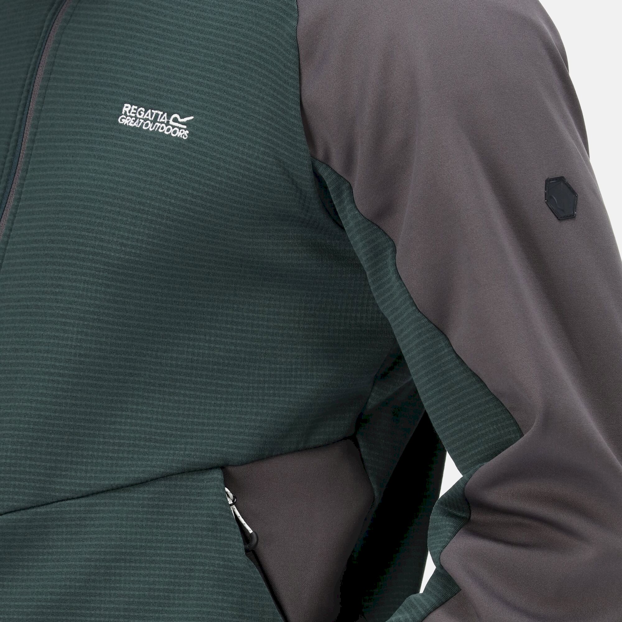 Men's Highton Winter Full Zip III Fleece | Green Gables Dark Grey