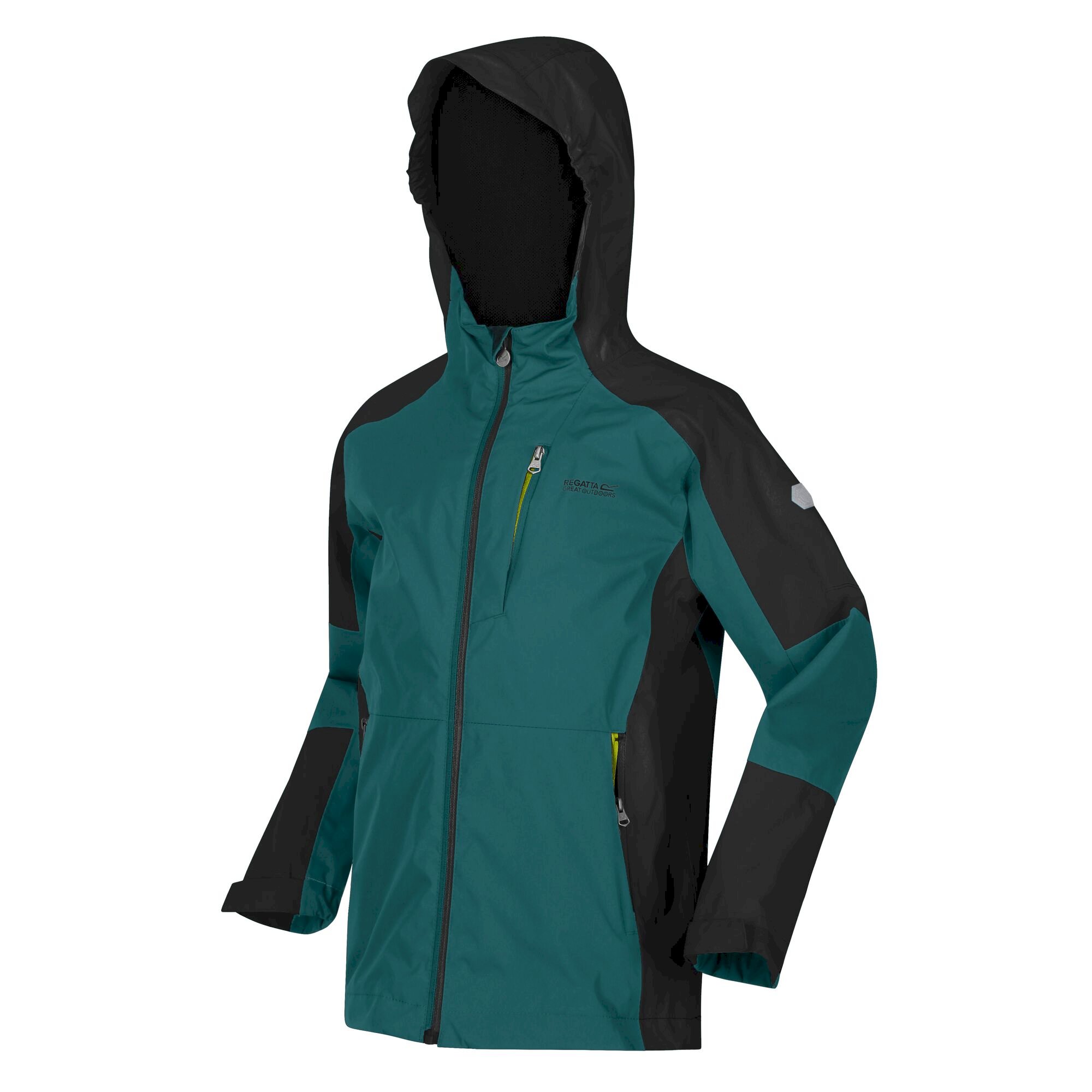 Kids' Calderdale II Waterproof Jacket | Pacific Green Black