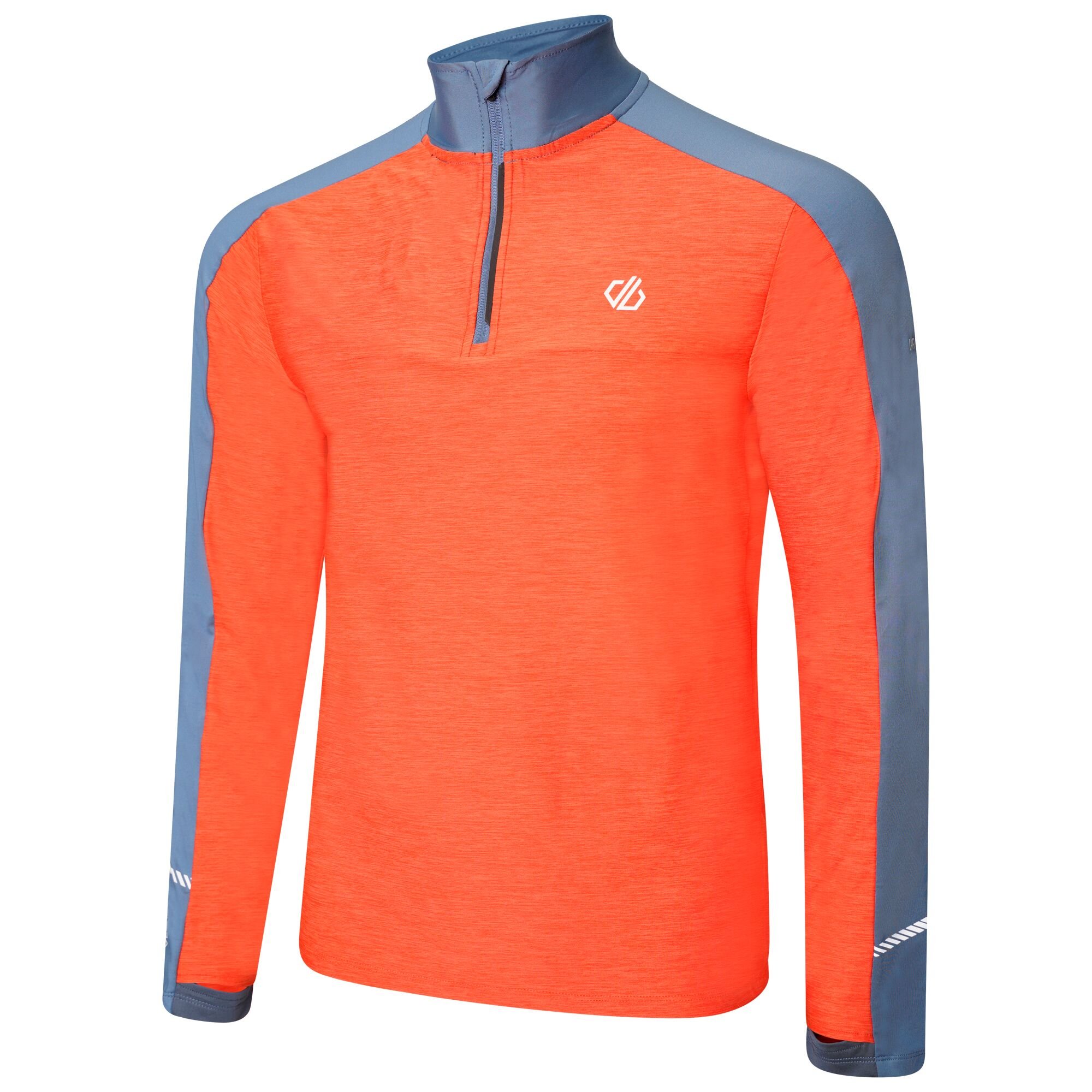 Dare 2b - Men's Power Up II Lightweight Jersey | Burnt Salmon Marl