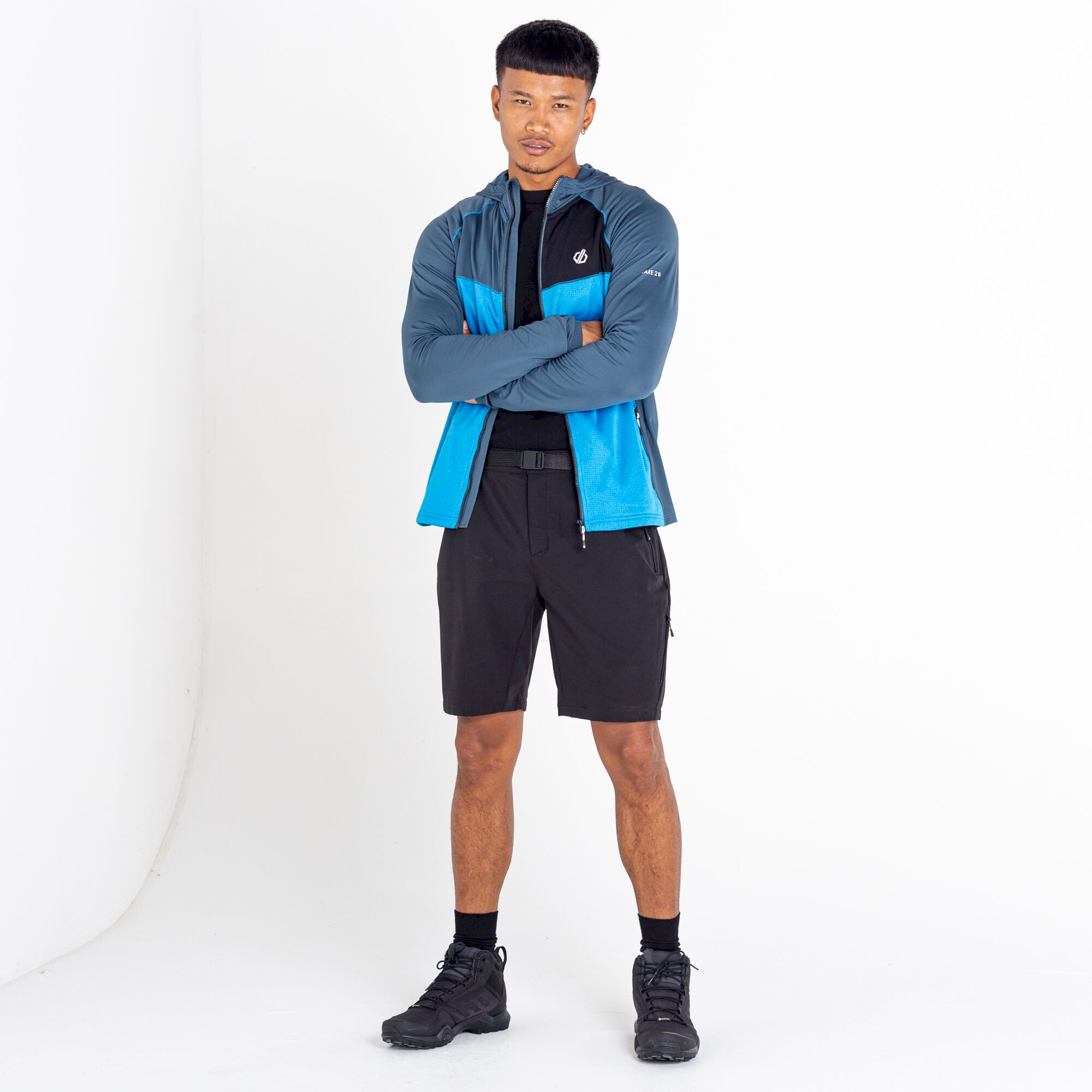 Dare 2b - Men's Contend Recycled Lightweight Core Stretch | Teton Blue Orion Grey