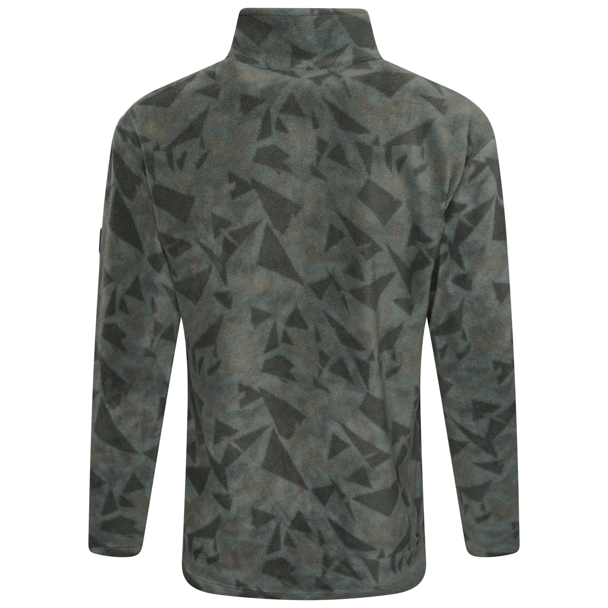 Dare 2b - Kids' Cushy Half Zip Fleece | Green Geo Print