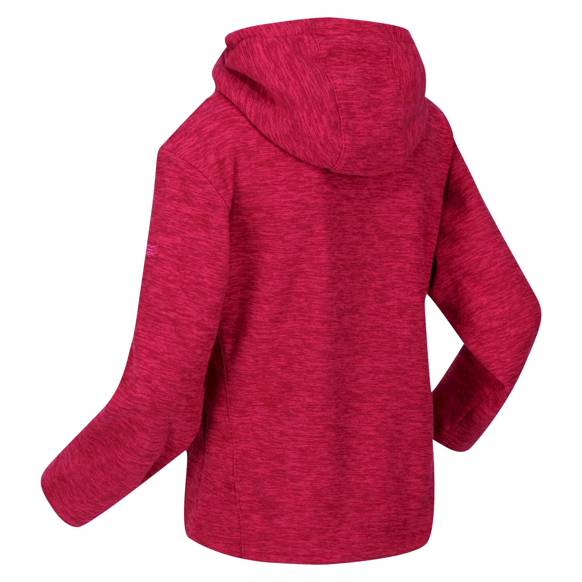 Kids' Kacie Hooded Fleece | Berry Pink Marl