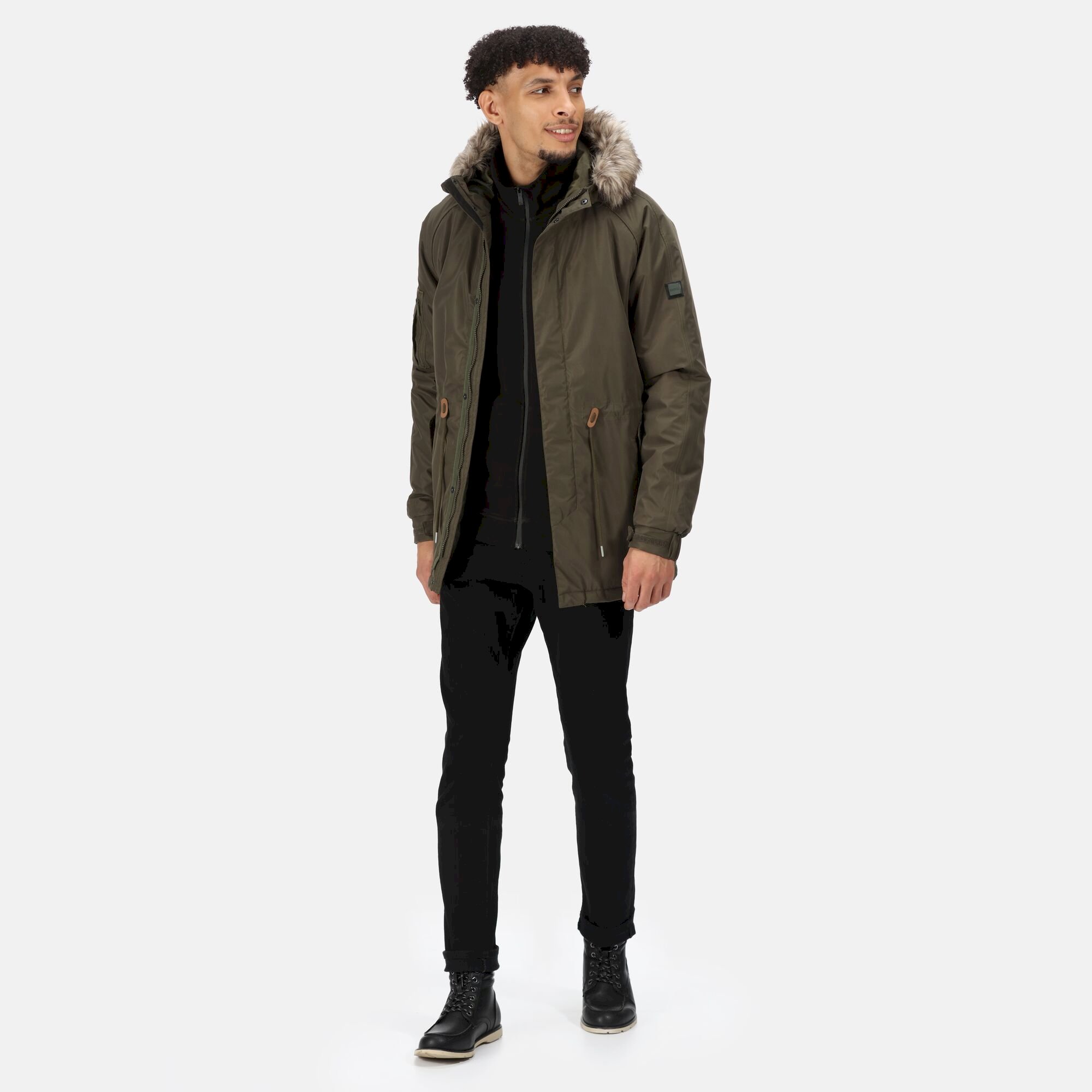 Men's Salinger III Parka Jacket | Dark Khaki