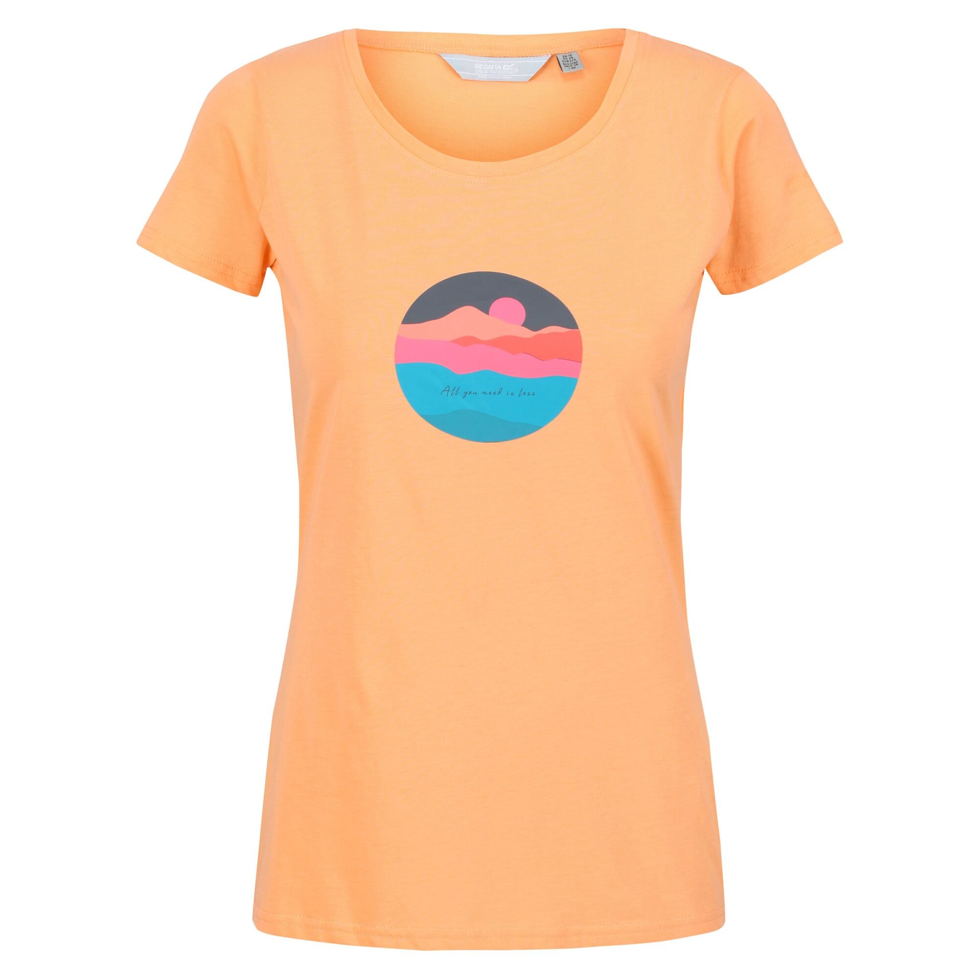 Women's Breezed II Print T-Shirt | Papaya