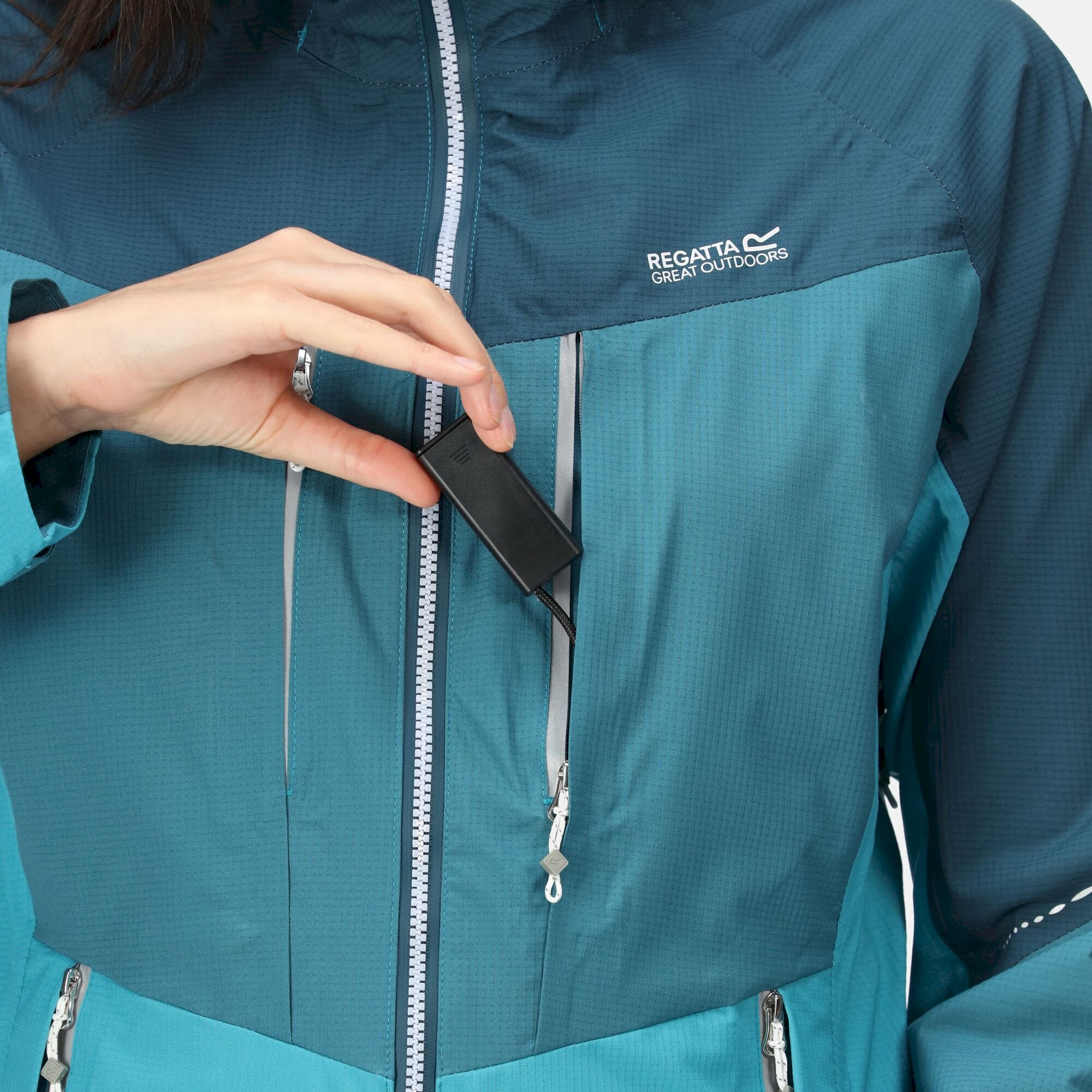 Women's Carletta VII 3-In-1 Waterproof Jacket | Reflecting Lake Dragonfly