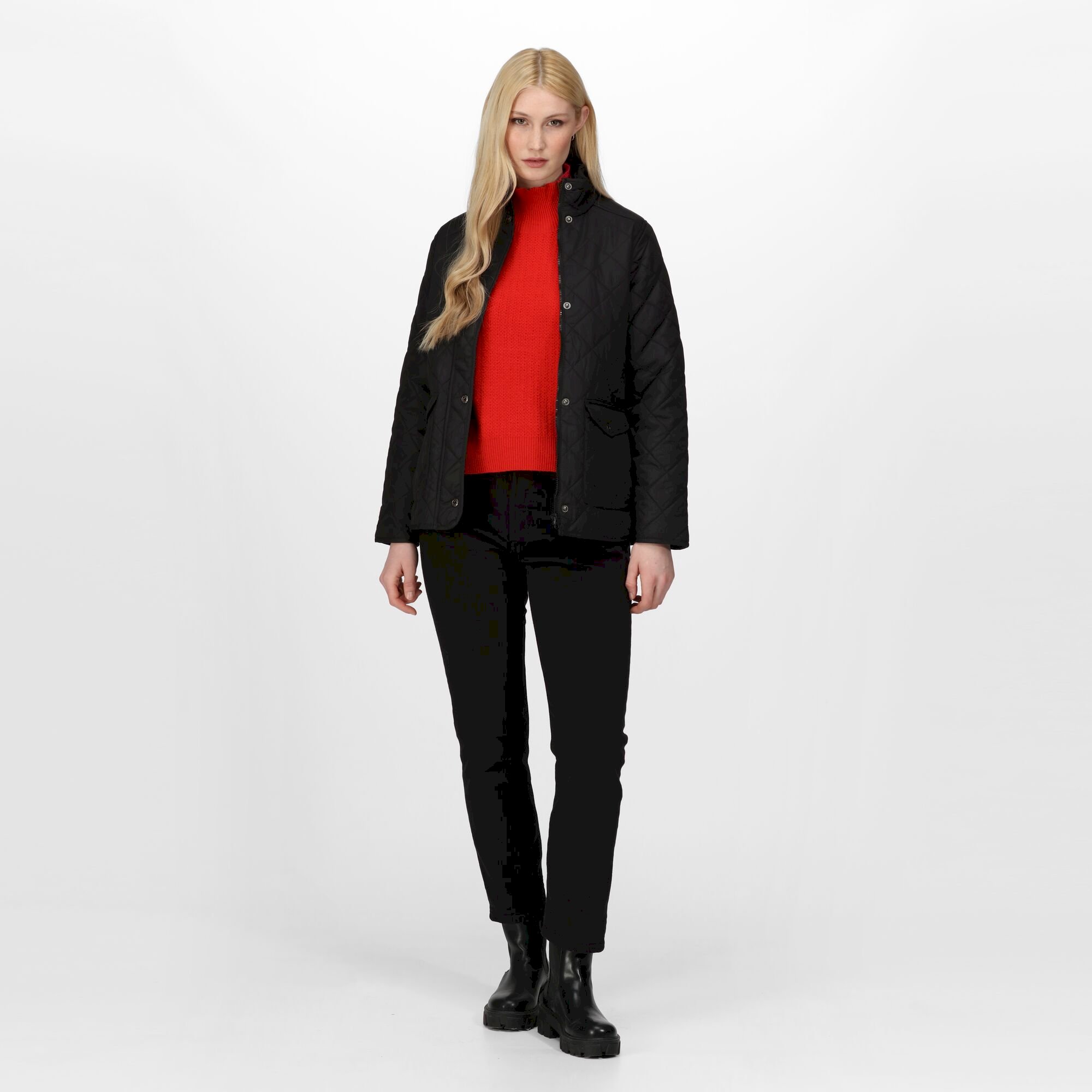 Women's Tarah Quilted Jacket | Black