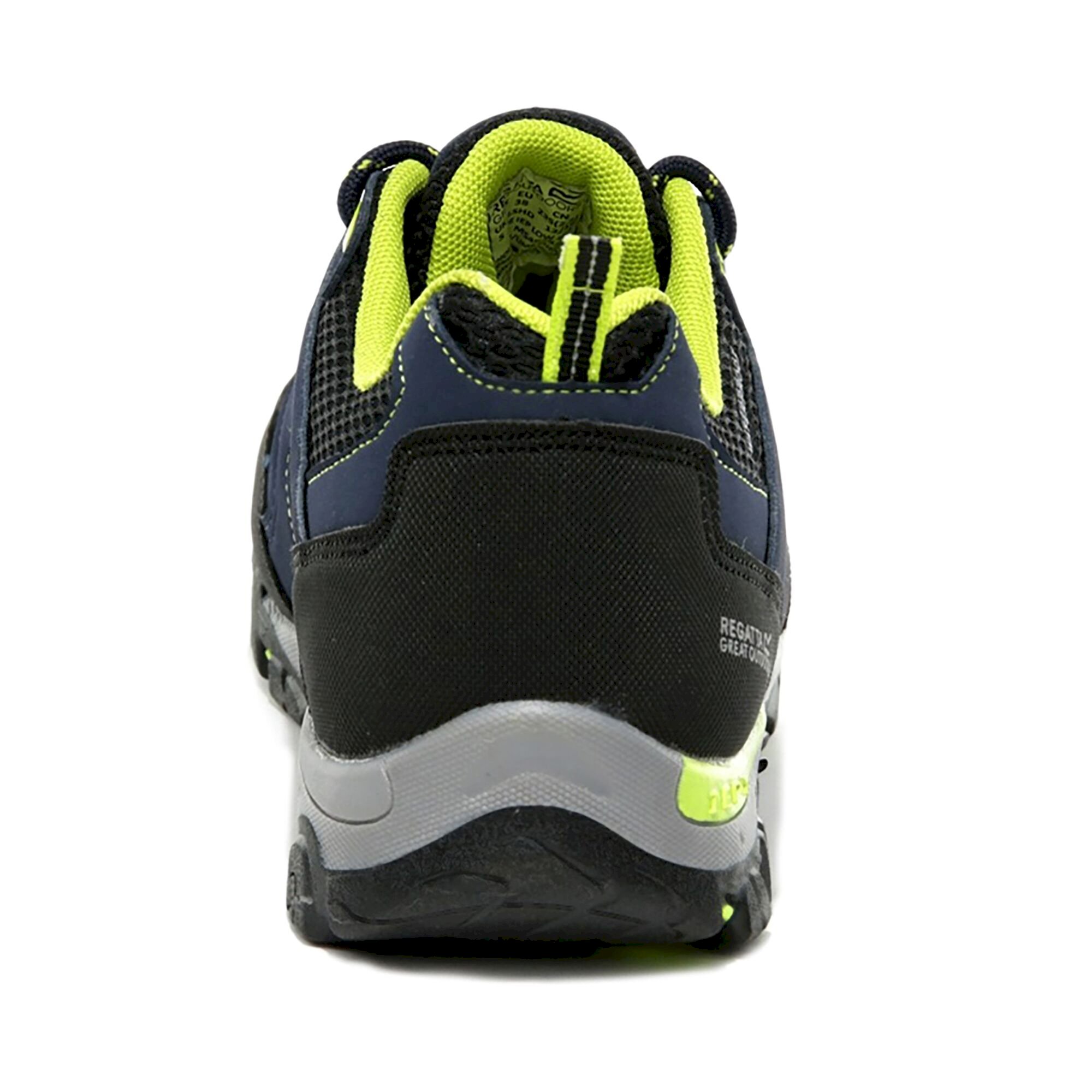 Kids' Holcombe Waterproof Low Walking Shoes | Navy Blazer Lime Punch