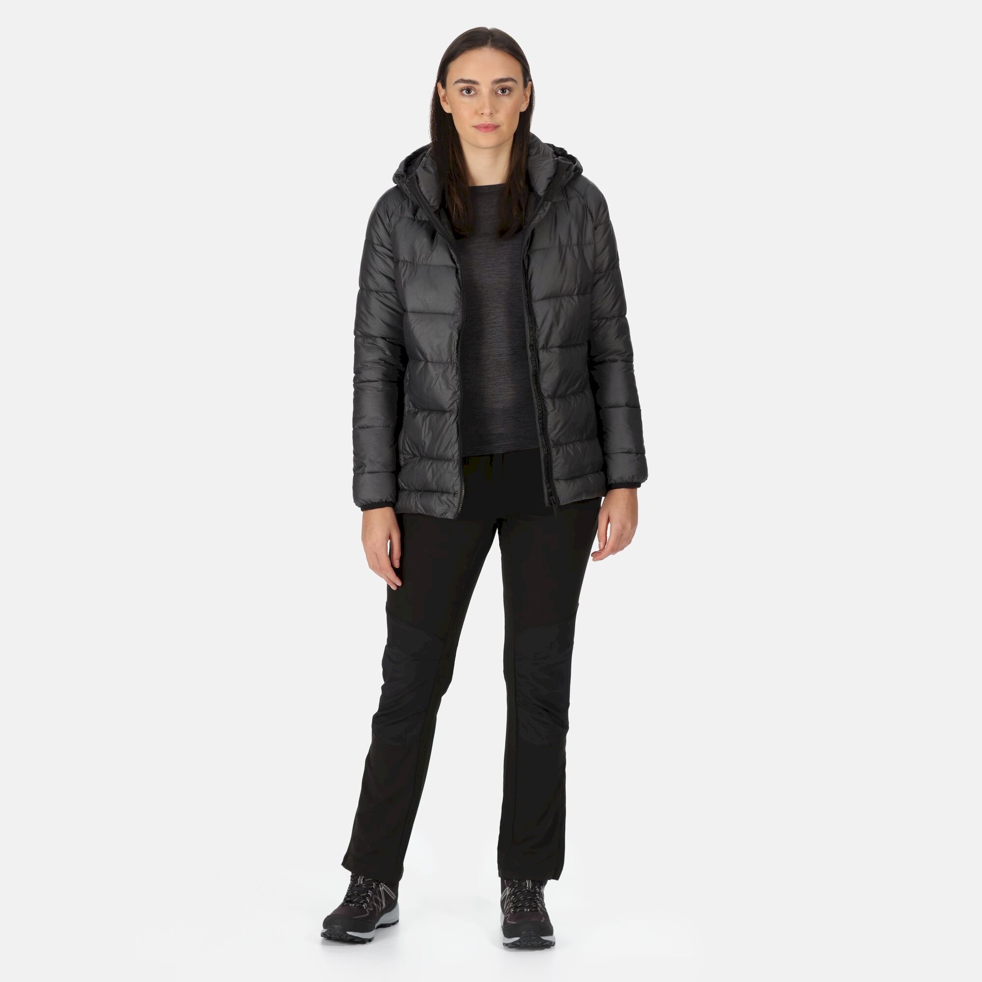 Women's Toploft II Hooded Puffer Jacket | Black