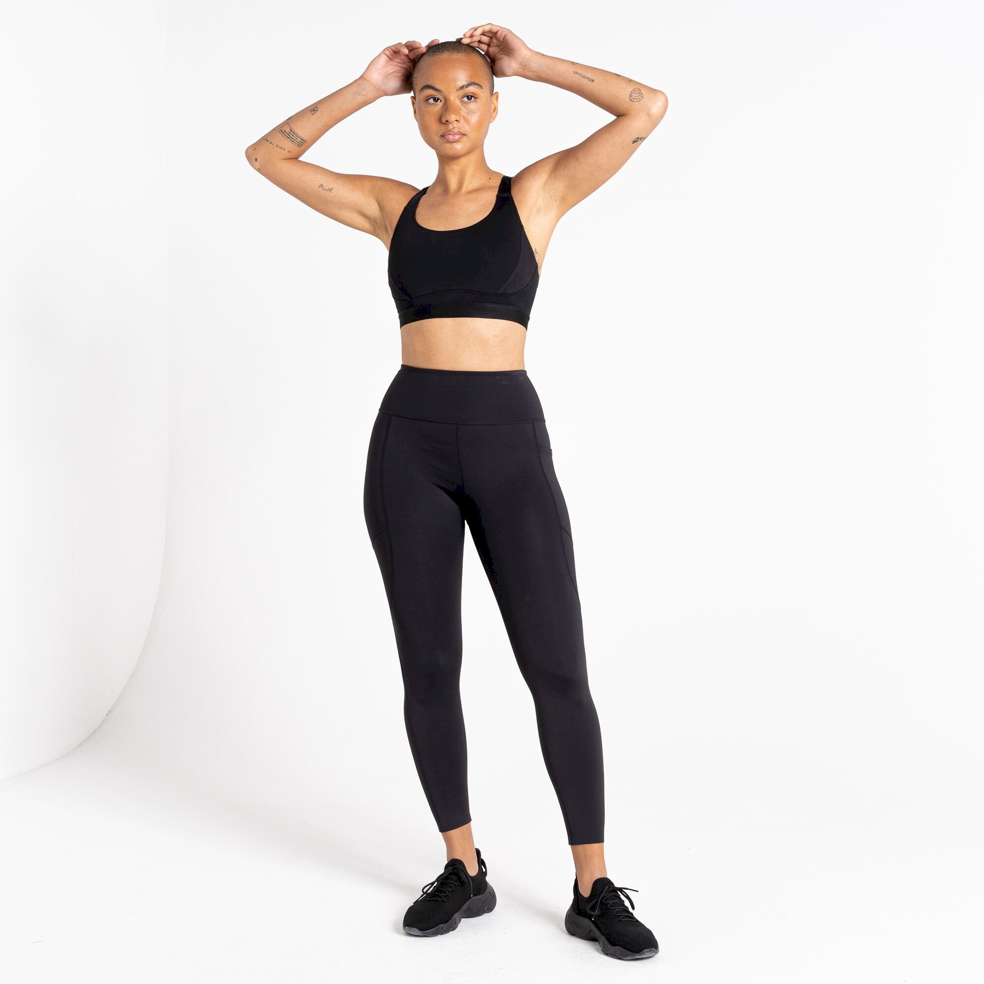 Dare 2b - Women's Power High-Waisted Leggings | Black