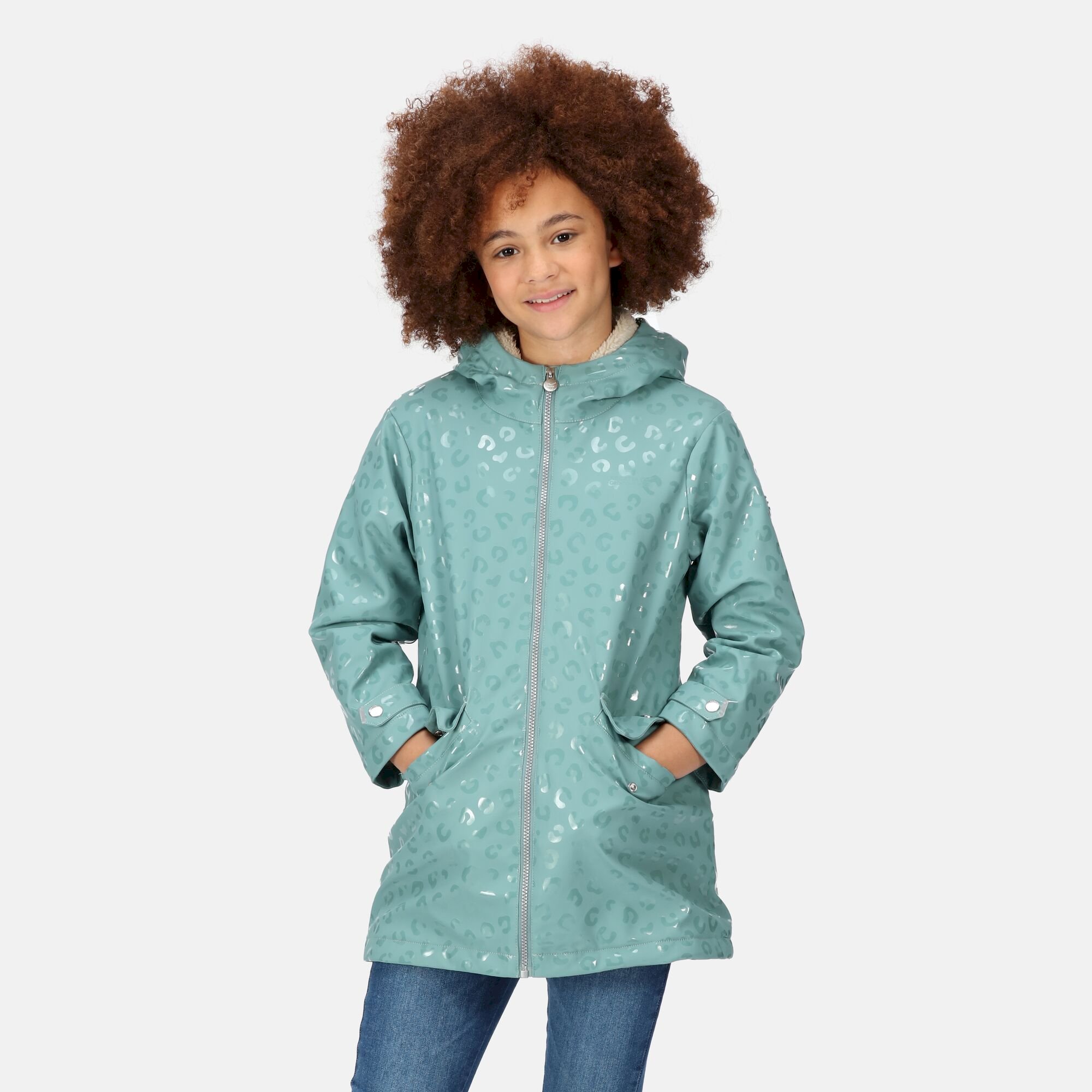 Kids' Brynlee Waterproof Jacket | Mineral Blue