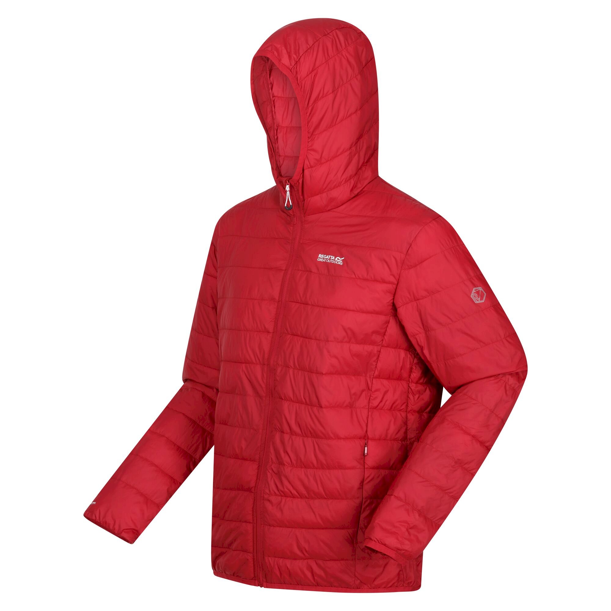 Men's Hooded Hillpack Lightweight Jacket | Dark Red