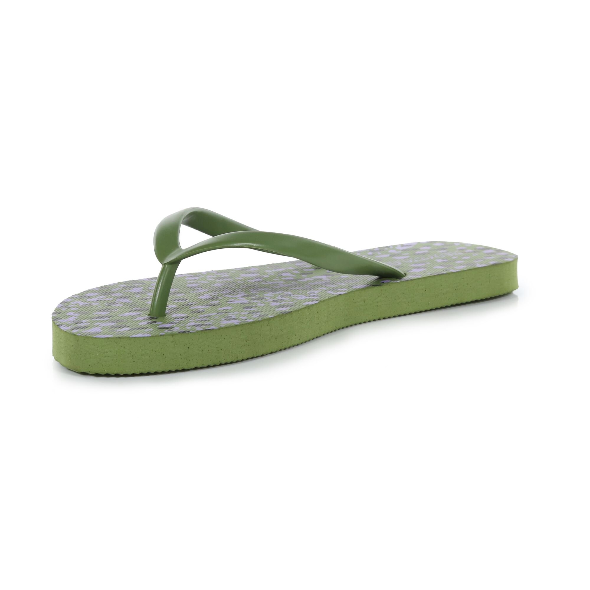 Women's Bali Flip Flops | Green Fileds Abstract