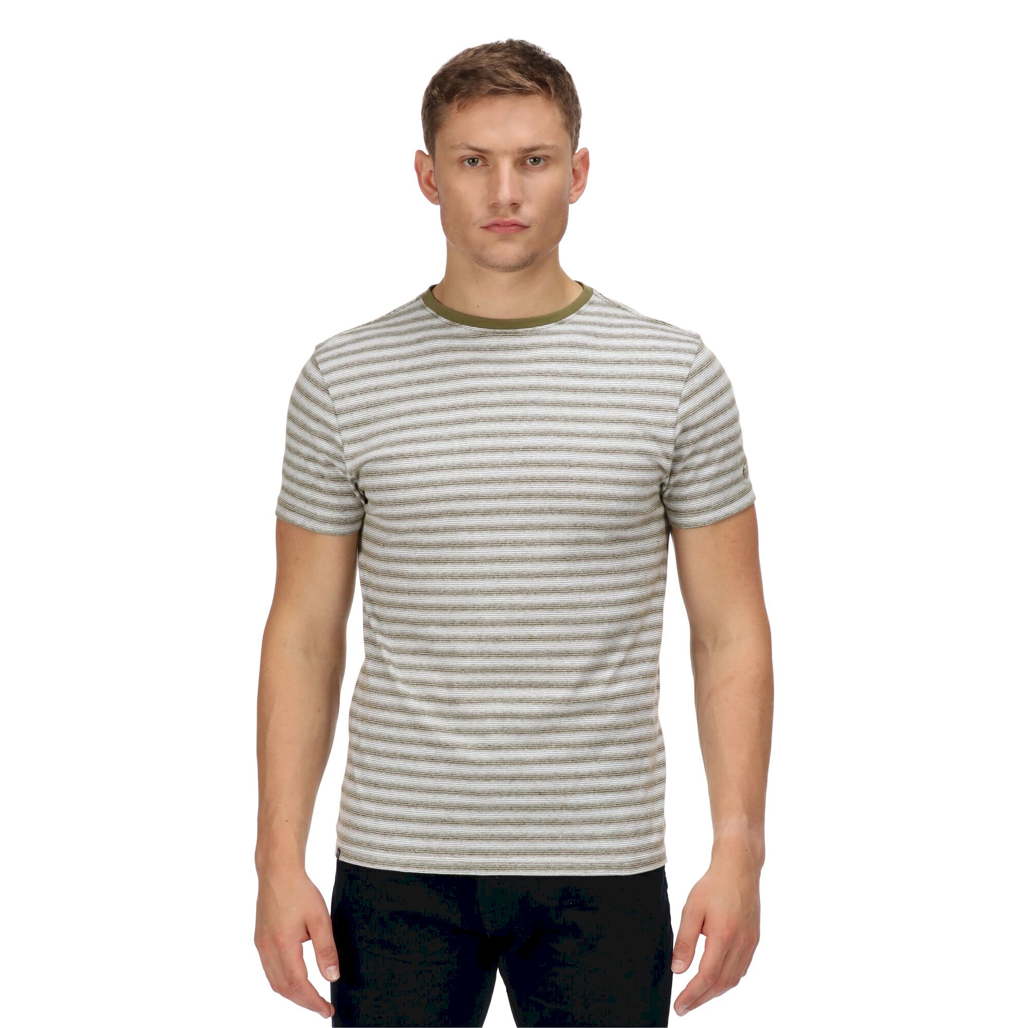 Men's Brayden Stripe T-Shirt | Capulet Mini Stripe