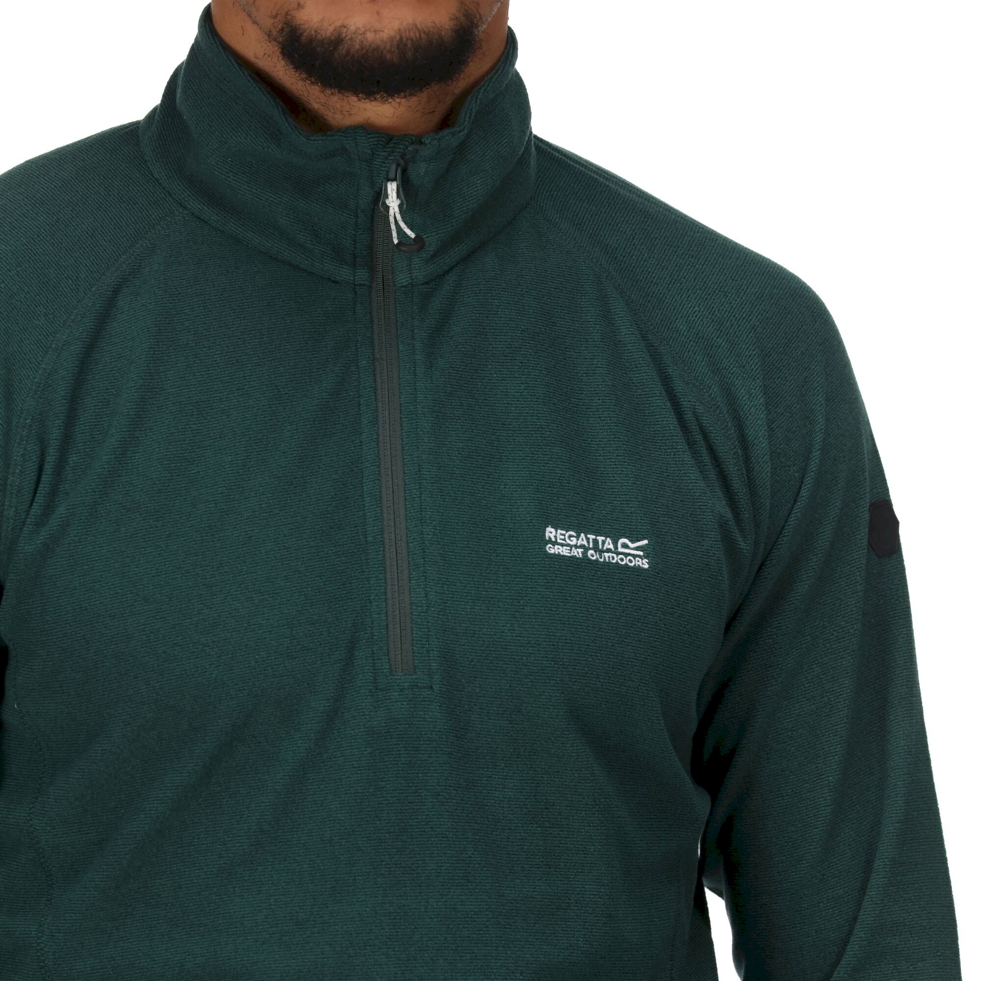Men's Montes Lightweight Half Zip Fleece | Sea Moss