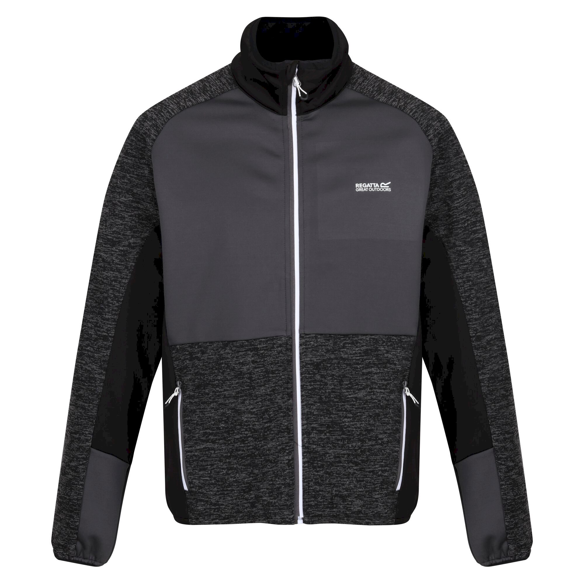 Men's Coladane IV Full Zip Fleece | Black Dark Grey