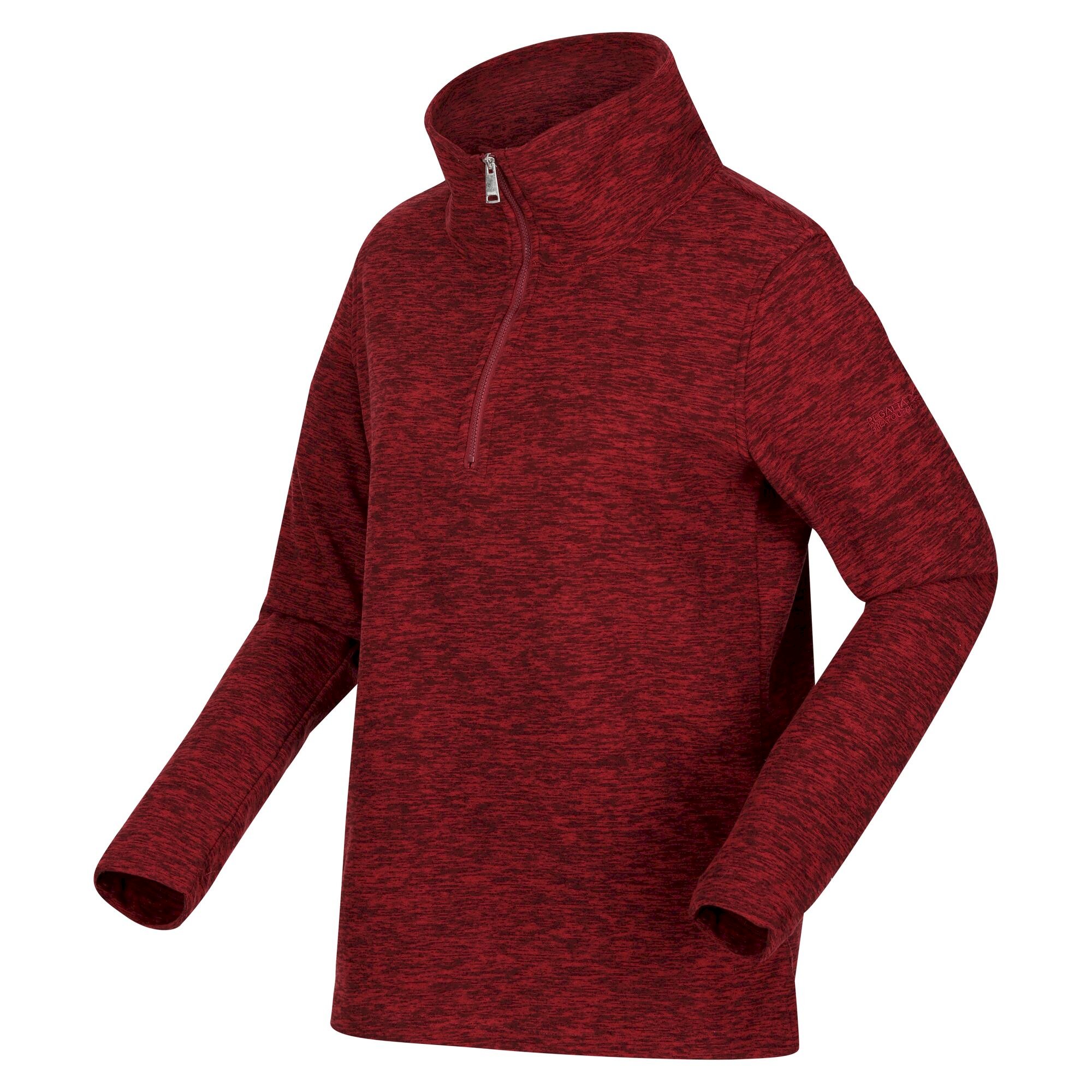 Women's Kizmit Half Zip Fleece | Cabernet Marl
