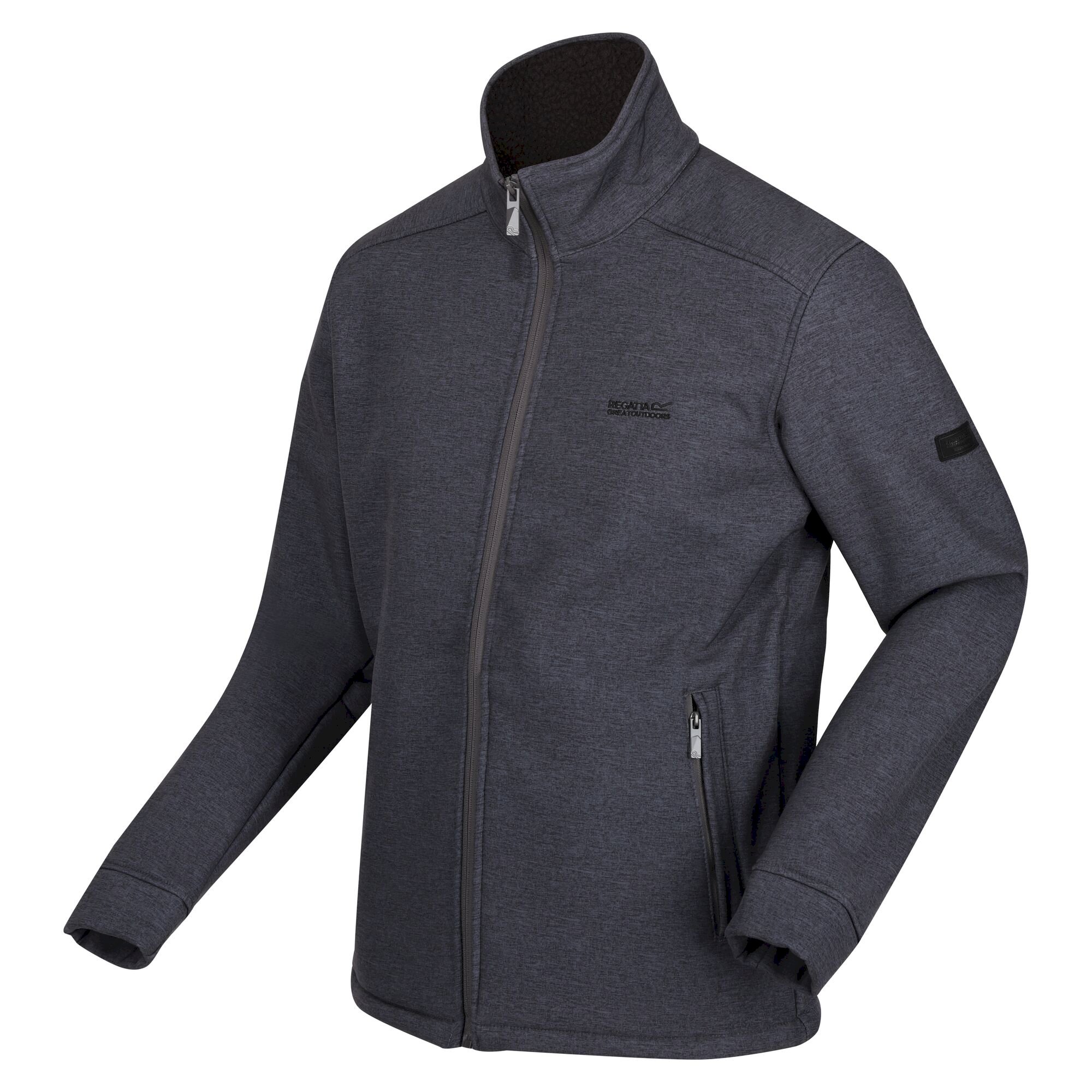 Men's Caelum Softshell Jacket | Dark Grey Marl