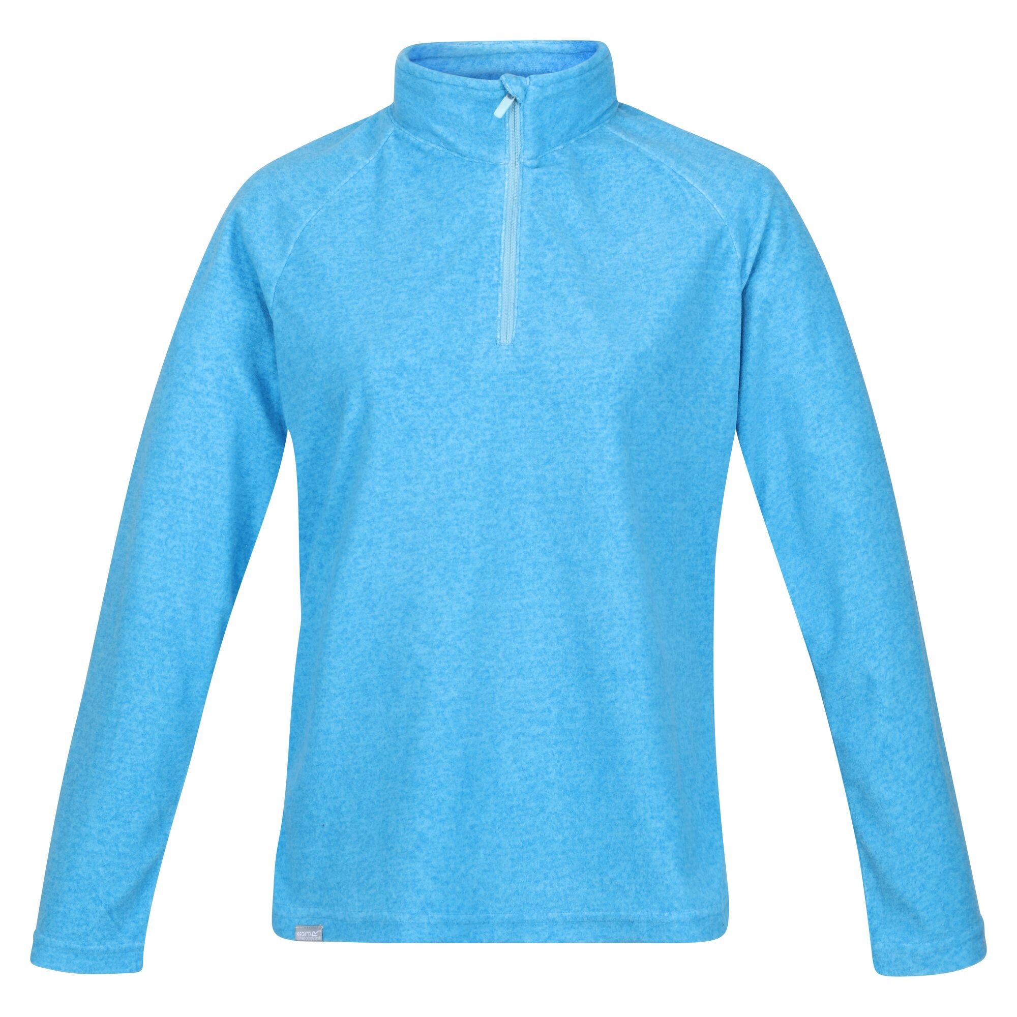 Women's Pimlo Half Zip Velour Fleece | Ethereal Blue