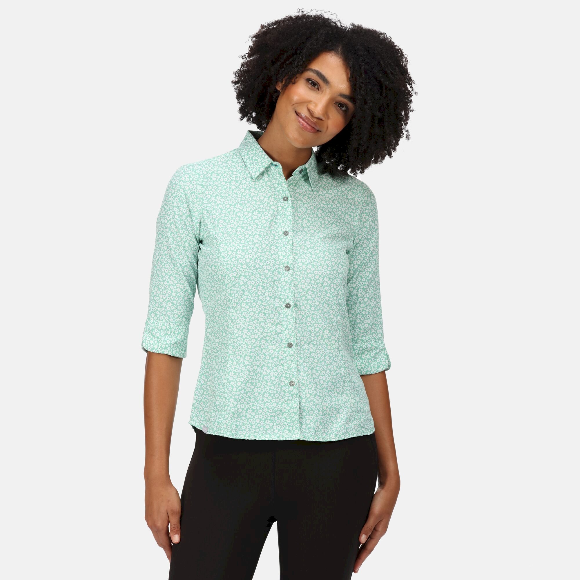 Women's Nimis IV Print Shirt | Ocean Wave Floral