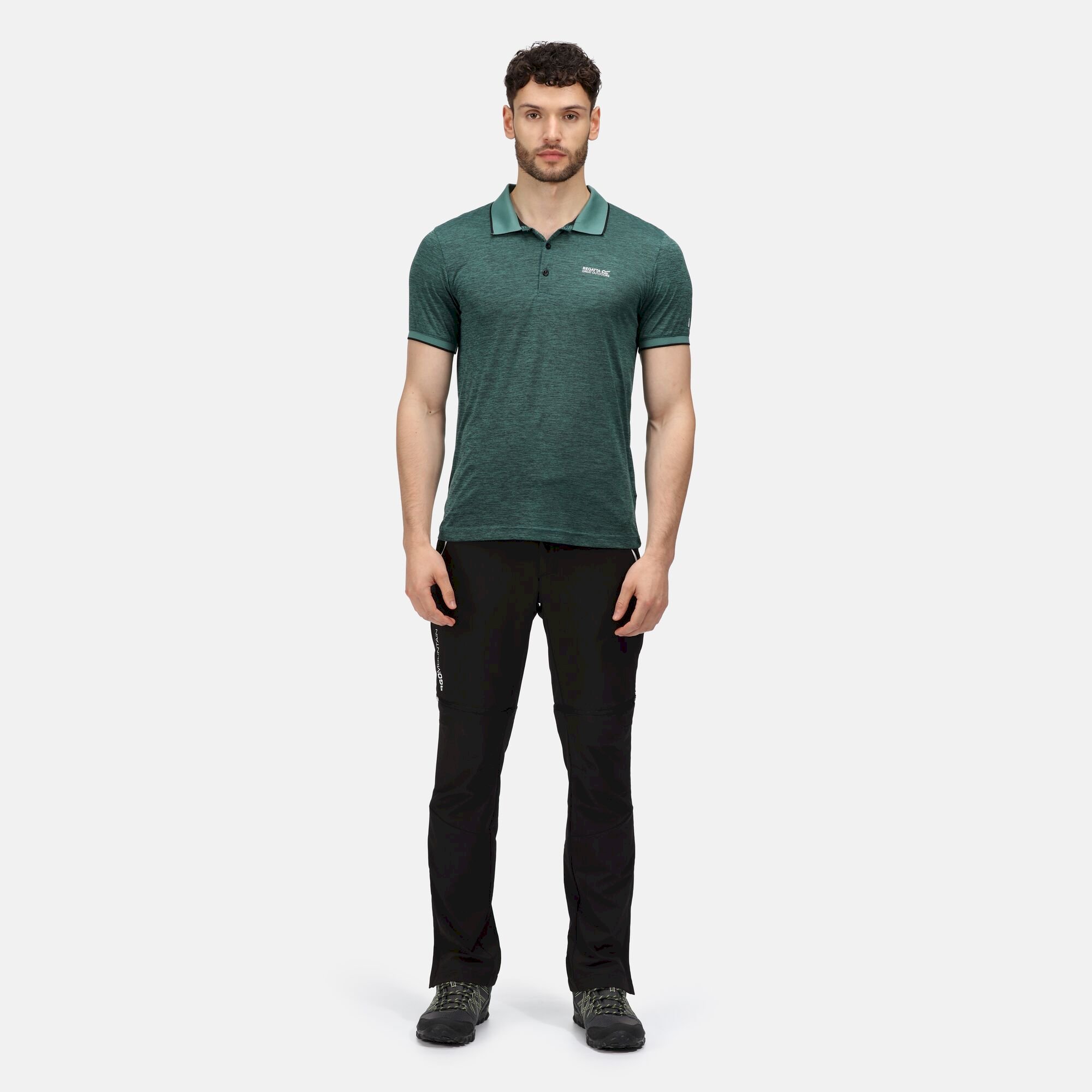 Men's Remex II Jersey Polo Shirt | Pacific Green