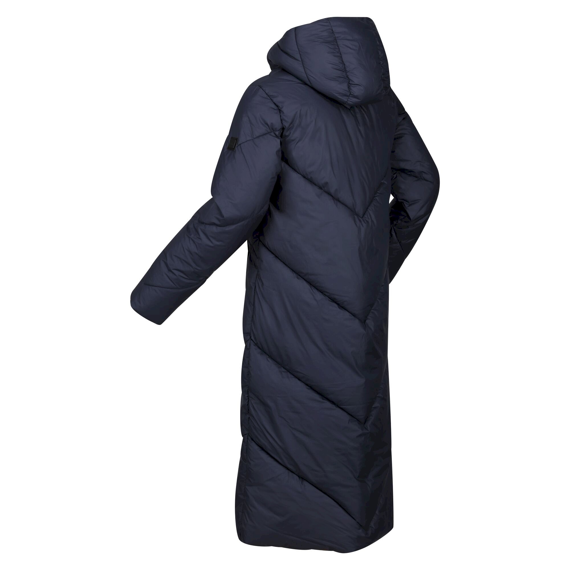 Women's Longley Longline Quilted Jacket | Navy
