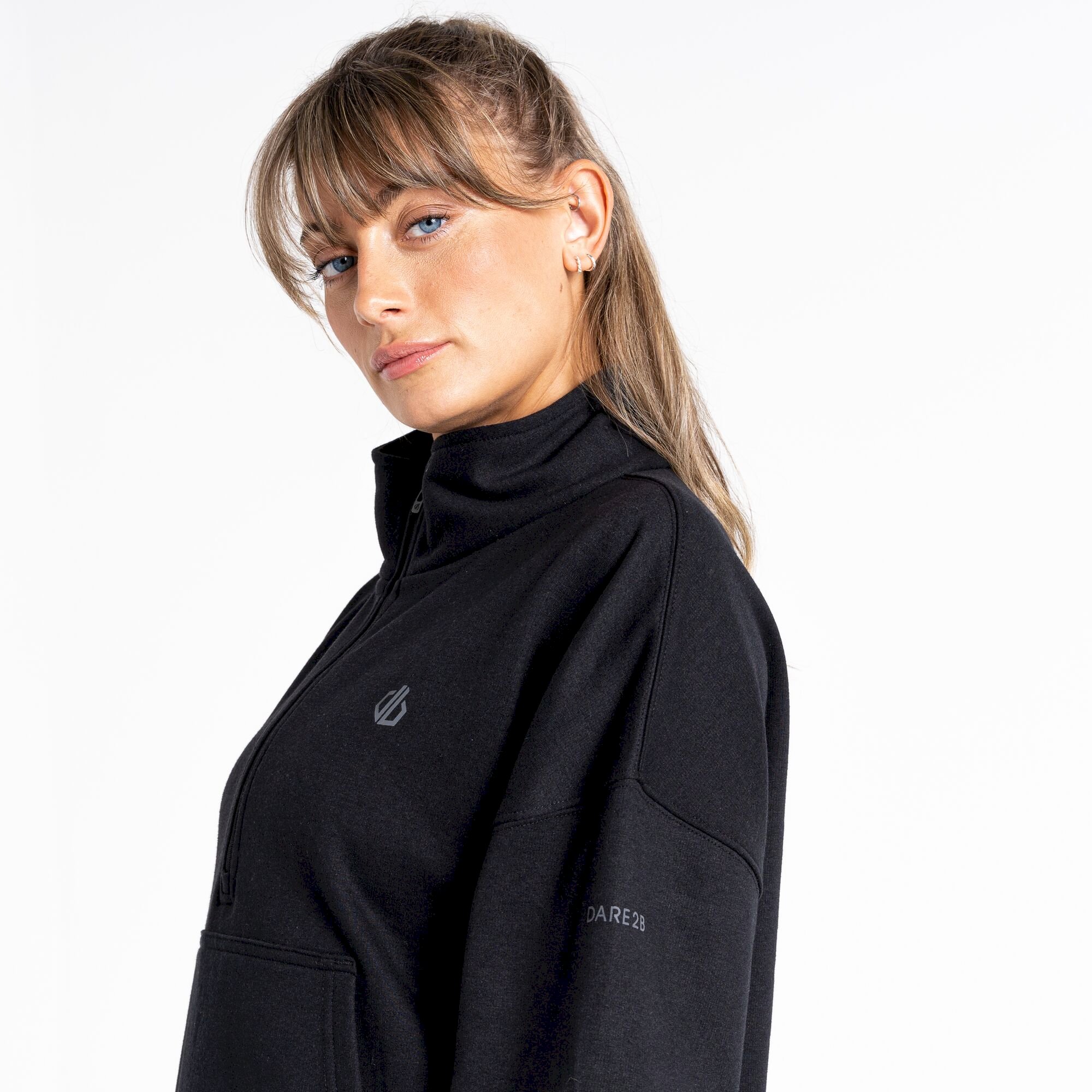 Dare 2b - Women's Recoup II Half Zip Sweatshirt | Black