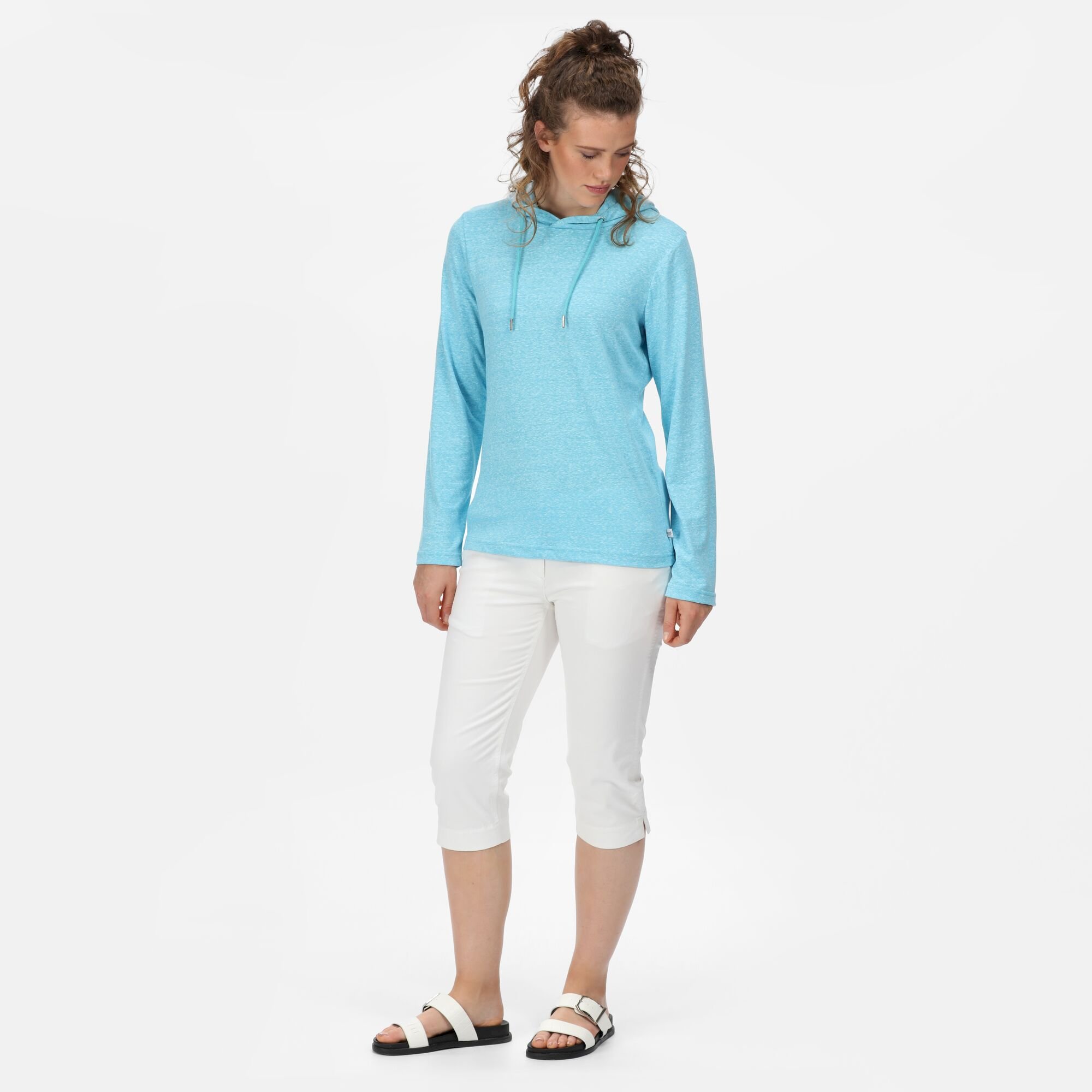 Women's Maelys Hooded Top | Seascape Marl