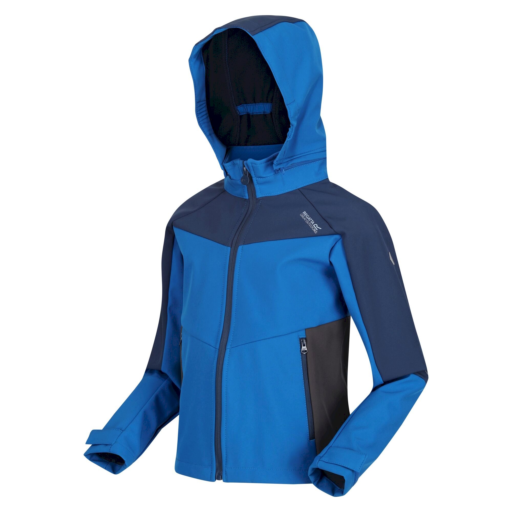 Kids Eastcott II Softshell Jacket | Skydiver Admiral Blue