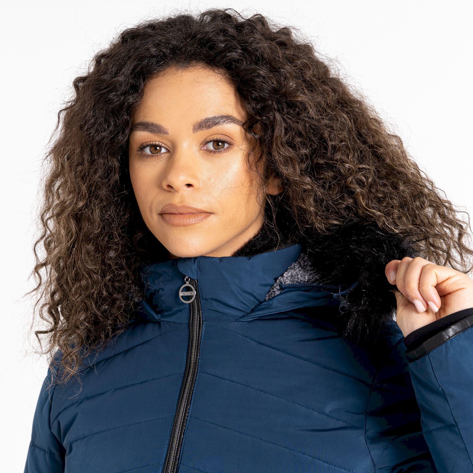 Dare 2b - Women's Striking III Longline Padded Jacket | Moonlight Denim