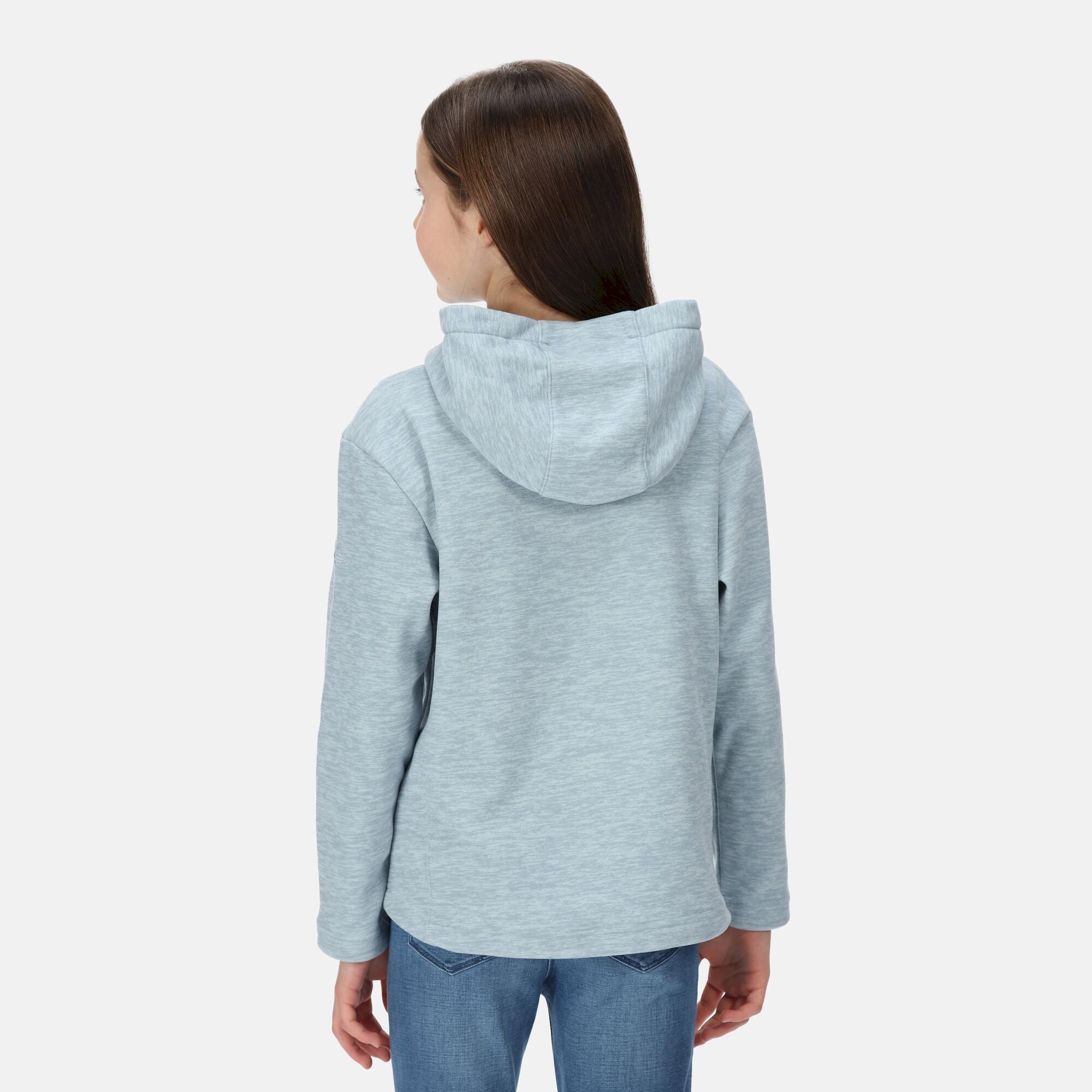 Kids' Kacie Hooded Fleece | Ice Blue Marl