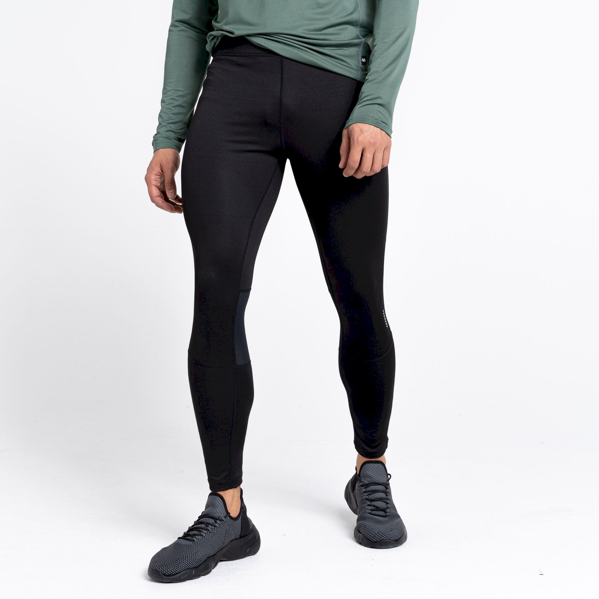 Dare 2b - Men's Abaccus II Reflective Fitness Tights | Black