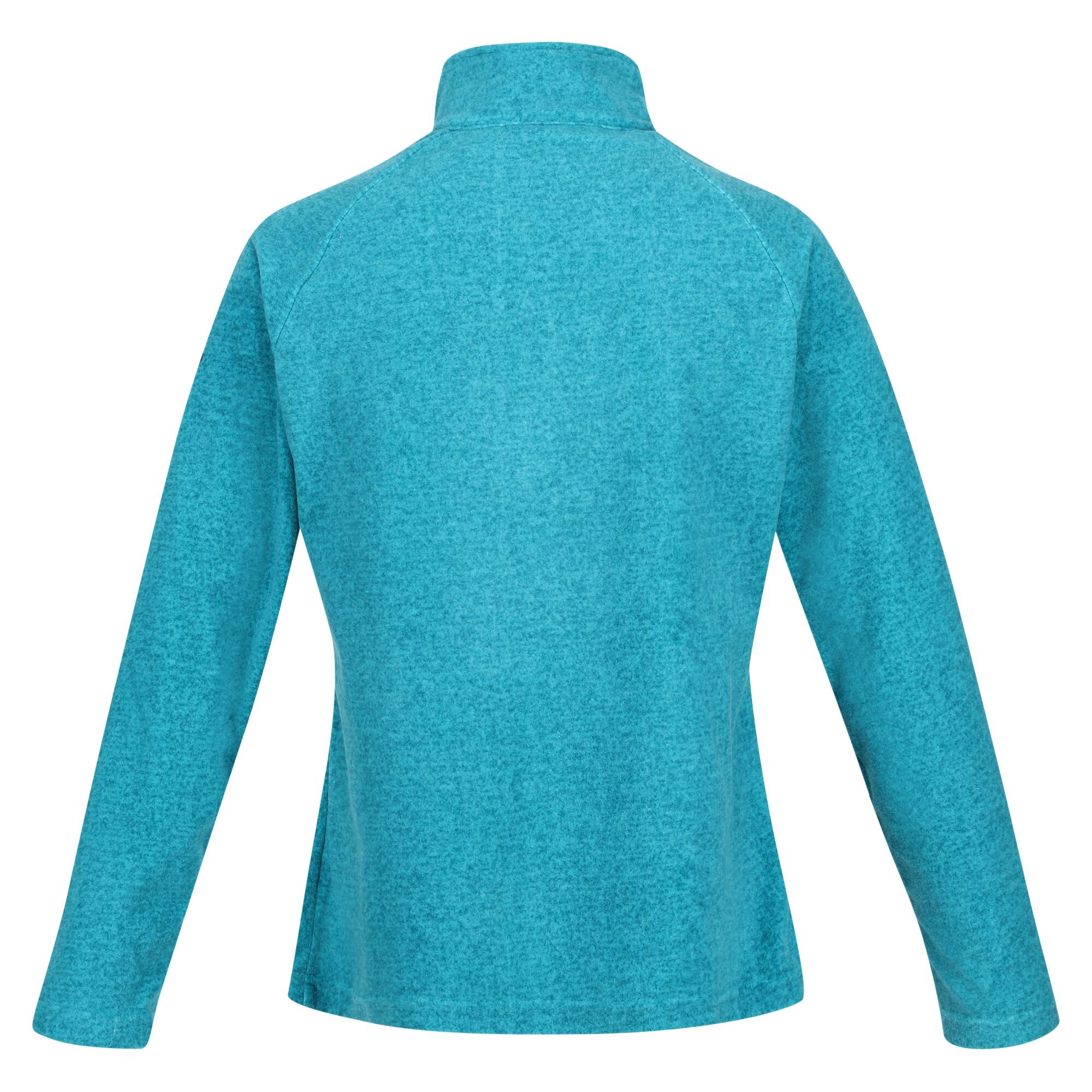 Women's Pimlo Half Zip Velour Fleece | Pagoda Blue