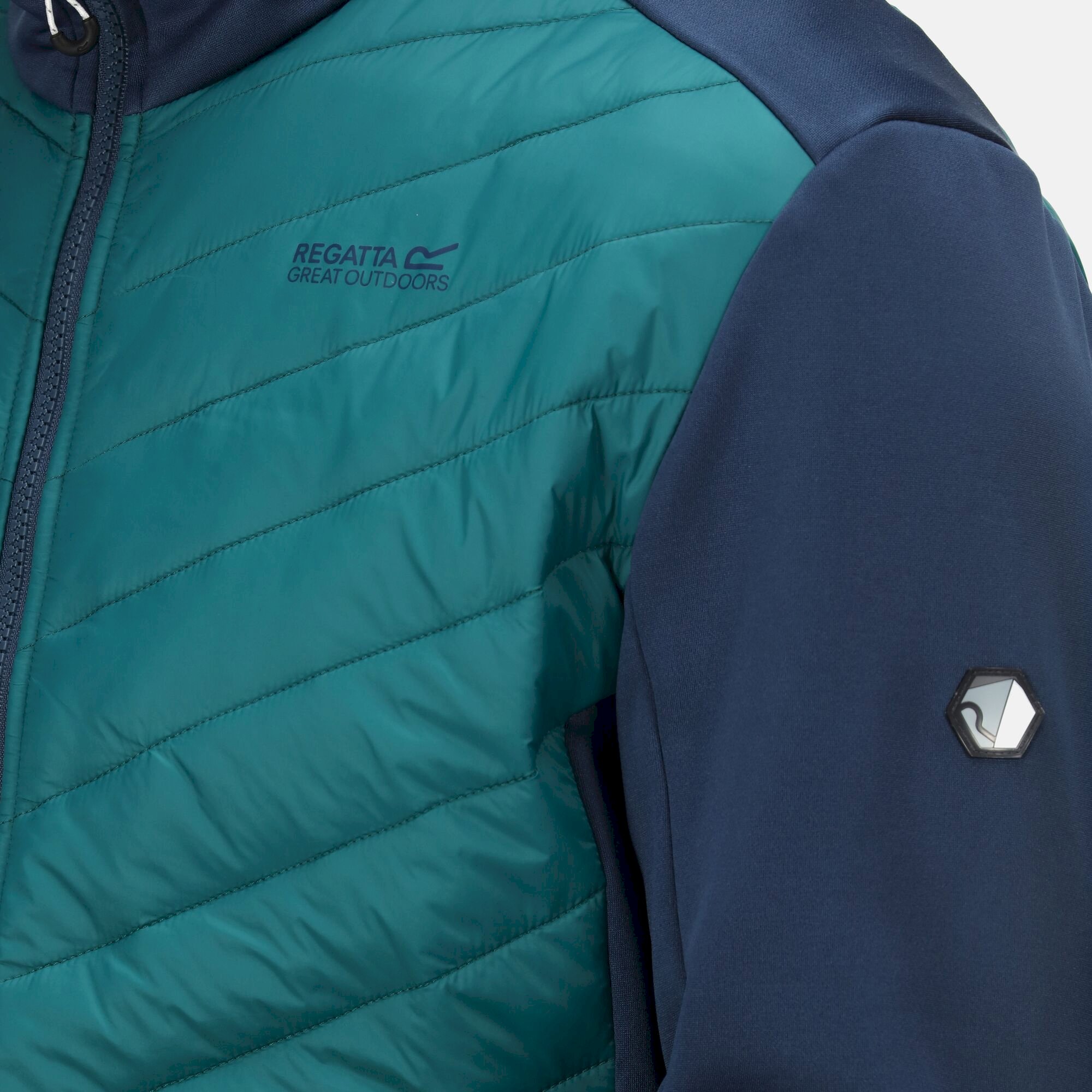 Men's Clumber III Hybrid Jacket | Pacific Green Admiral Blue