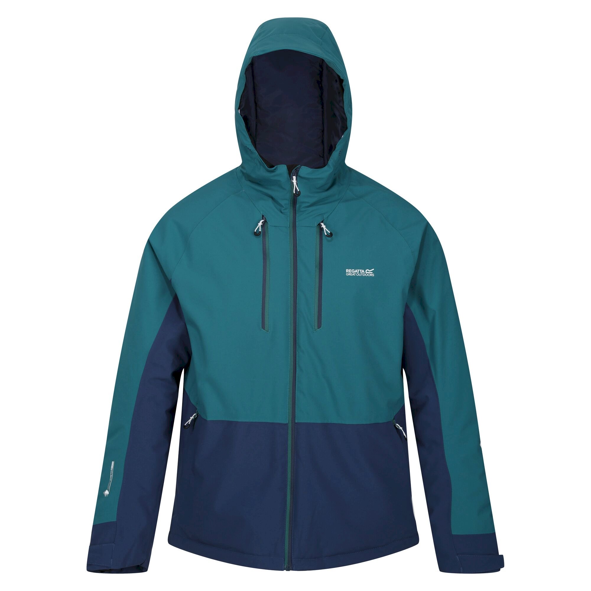 Men's Highton Stretch Padded Jacket III | Pacific Green Admiral Blue