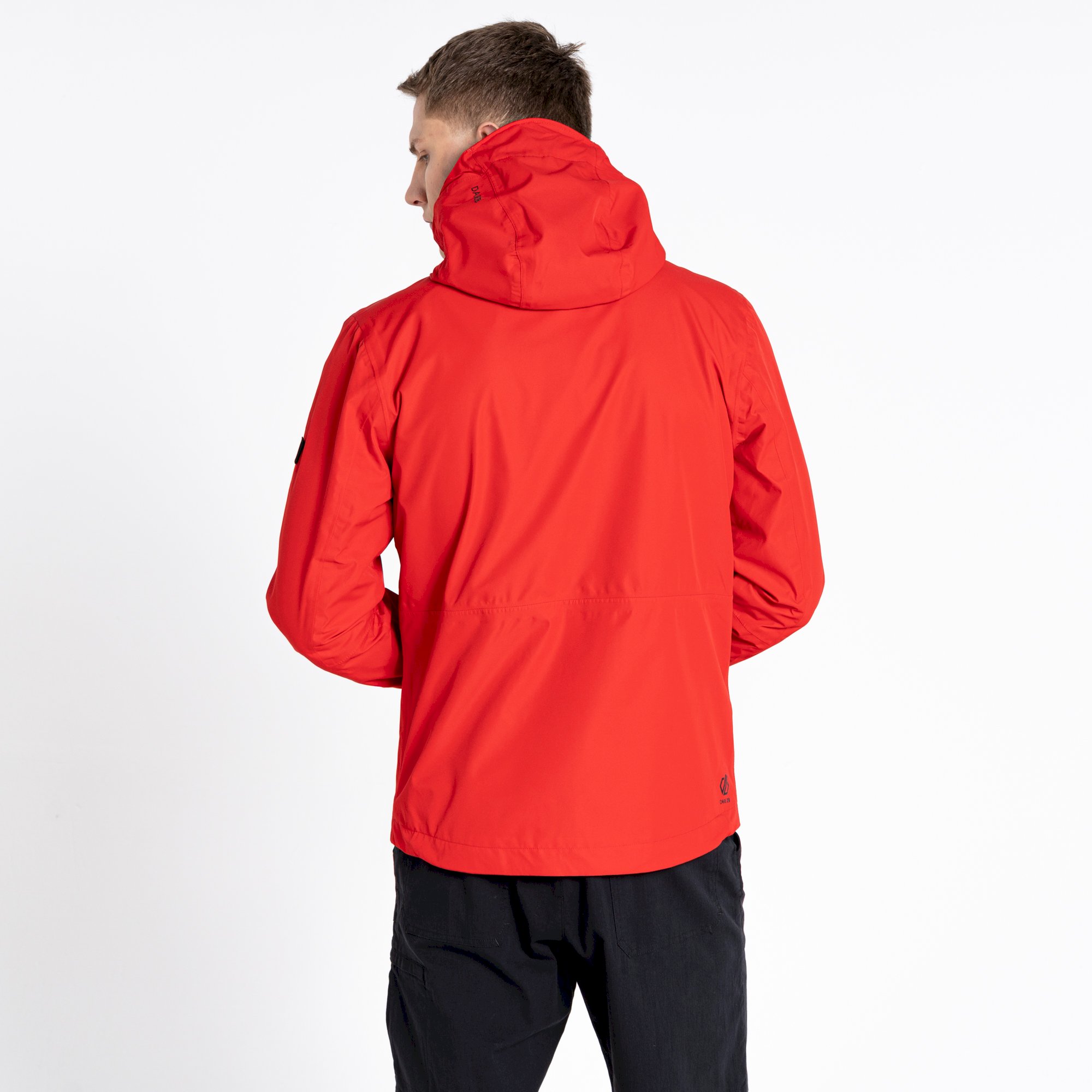 Dare 2b - Men's Stay Ready Recycled Waterproof Jacket | Danger Red