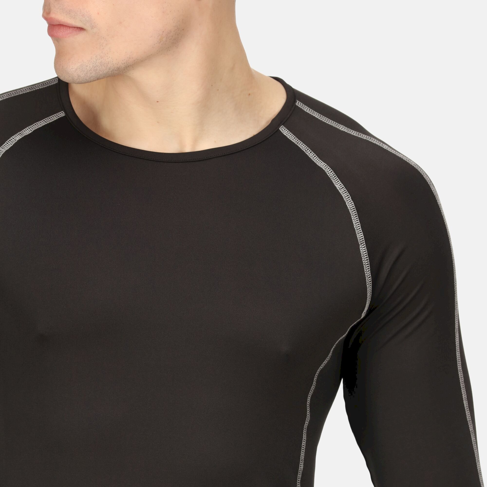 Men's LS Base Layer Top | Black