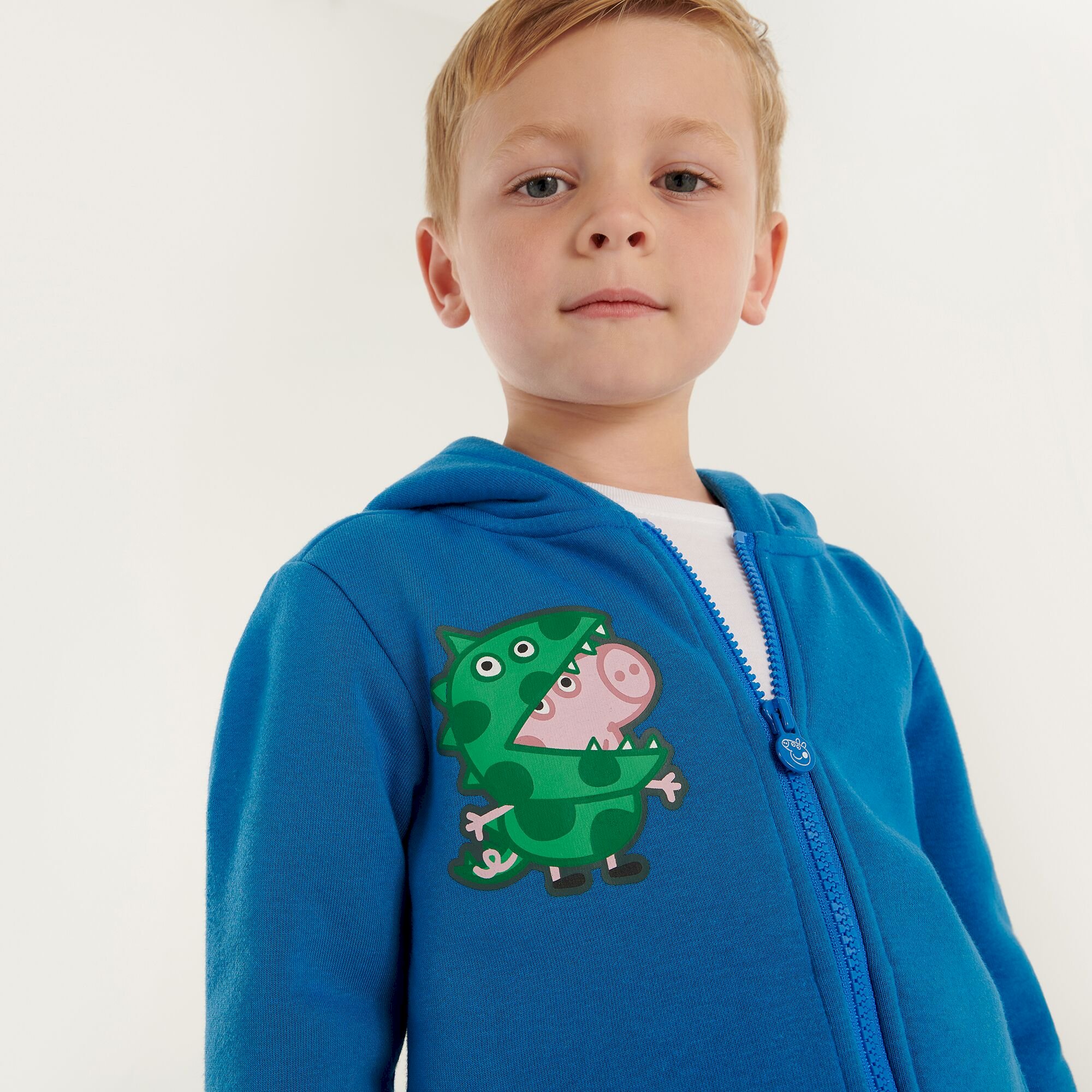 Peppa Pig Full Zip Fleece | Imperial Blue