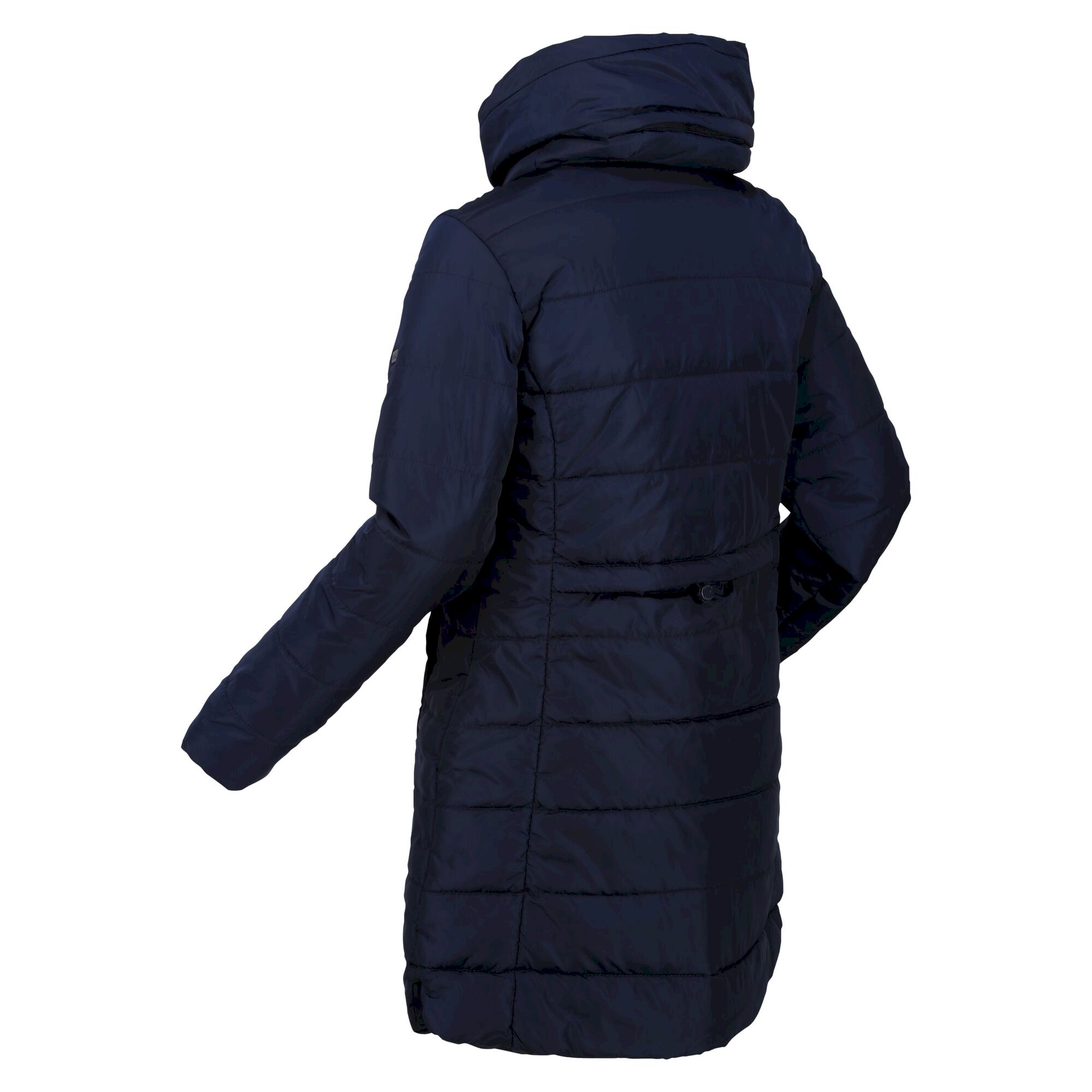 Women's Pamelina Hooded Parka Jacket | Navy