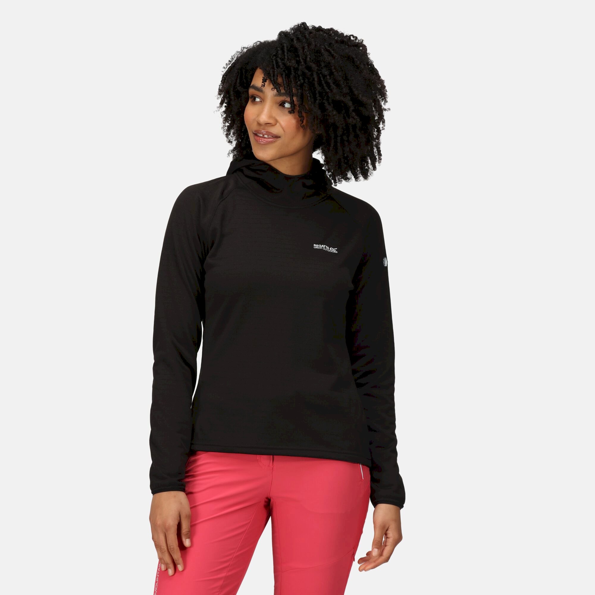 Women's Hartel Softshell Hooded Midlayer | Black