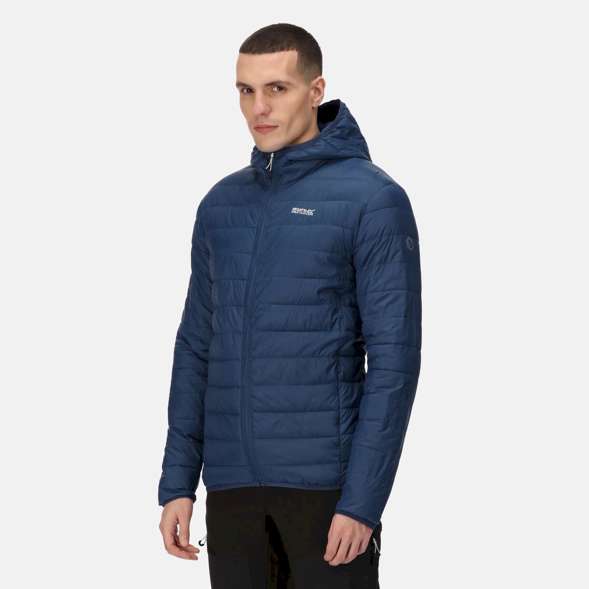 Men's Hooded Hillpack Lightweight Jacket | Admiral Blue