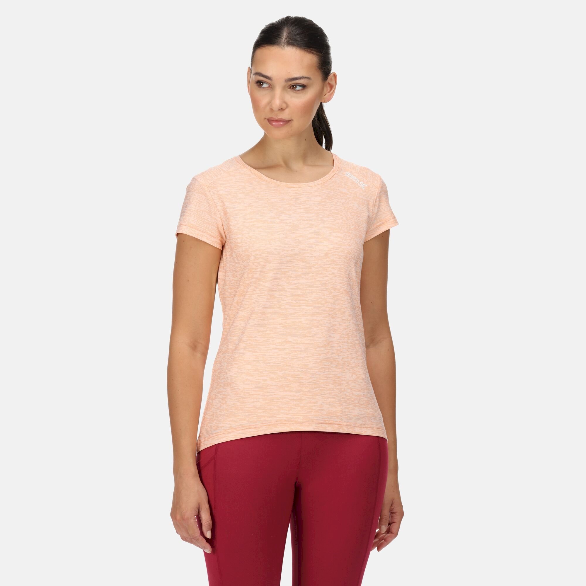 Women's Limonite V T-Shirt | Papaya