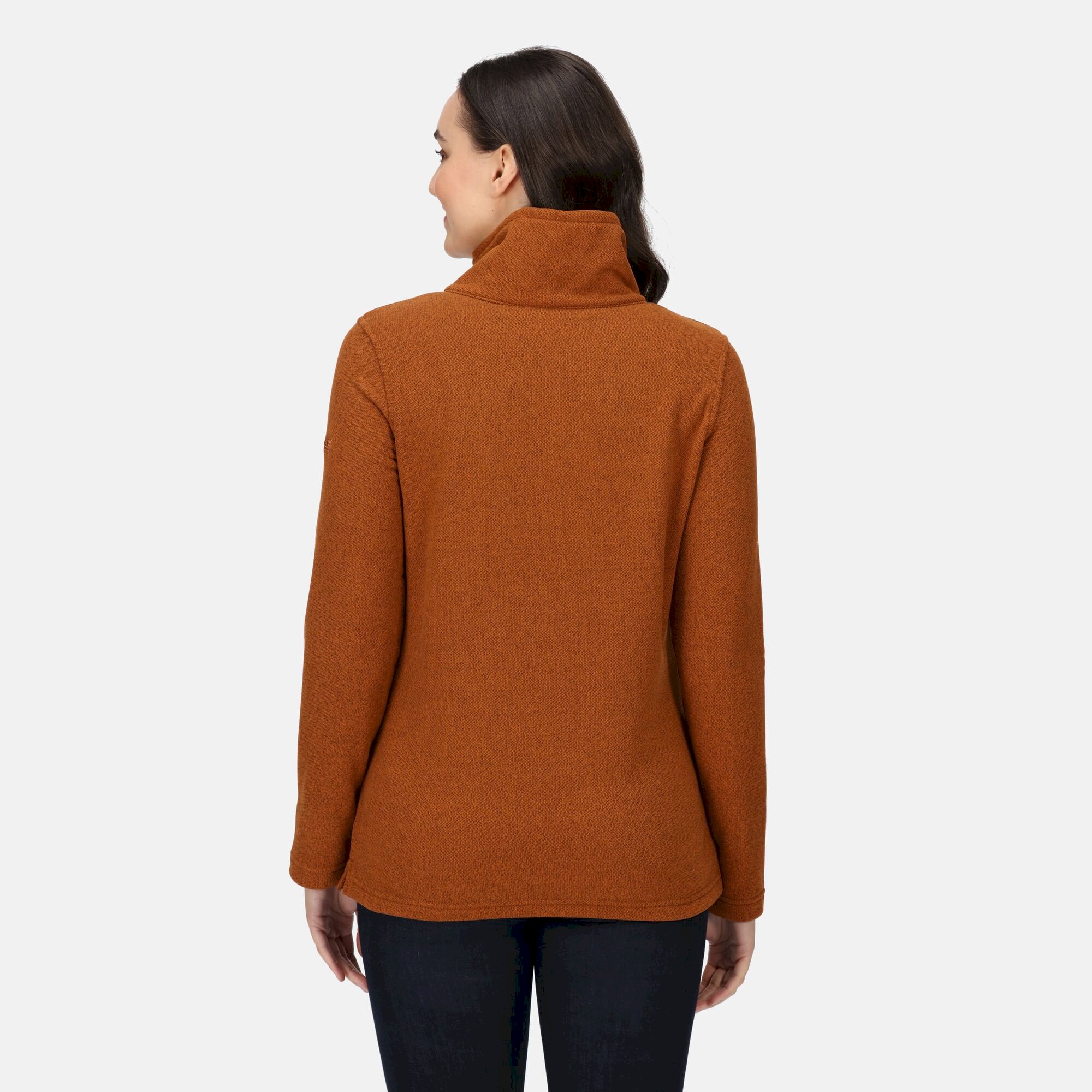 Women's Kizmit Half Zip Fleece | Copper Almond Two Tone