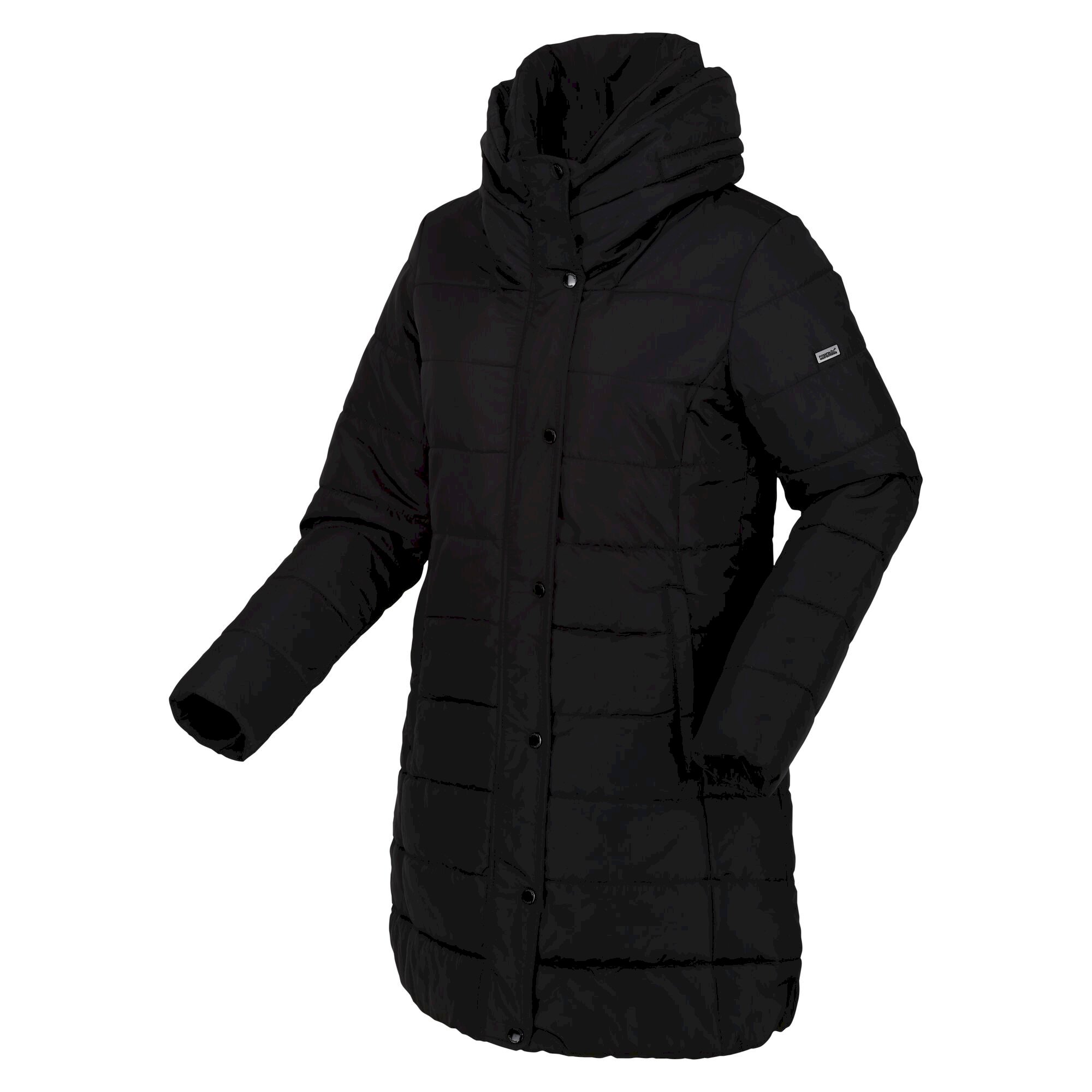 Women's Pamelina Hooded Parka Jacket | Black