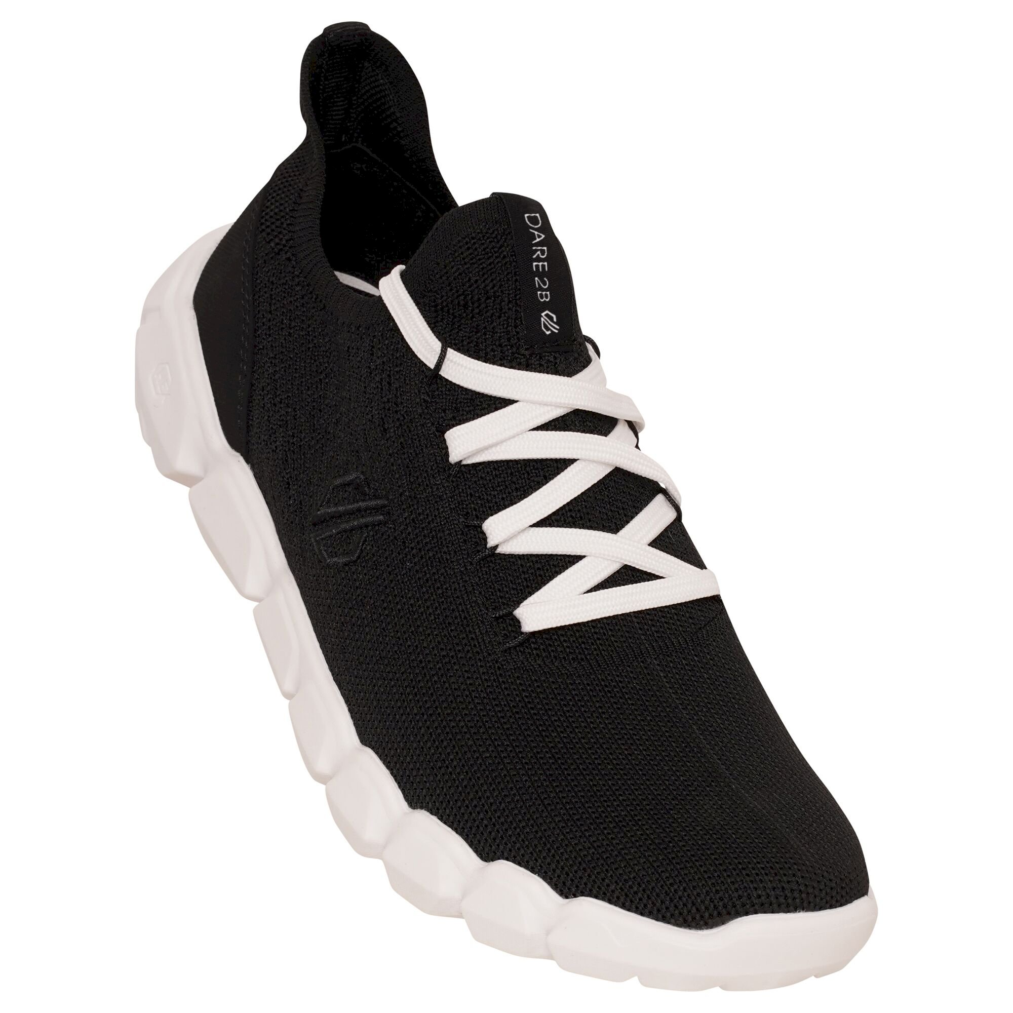 Dare 2b - Women's Hex-At Recycled Knit Trainers | Black White