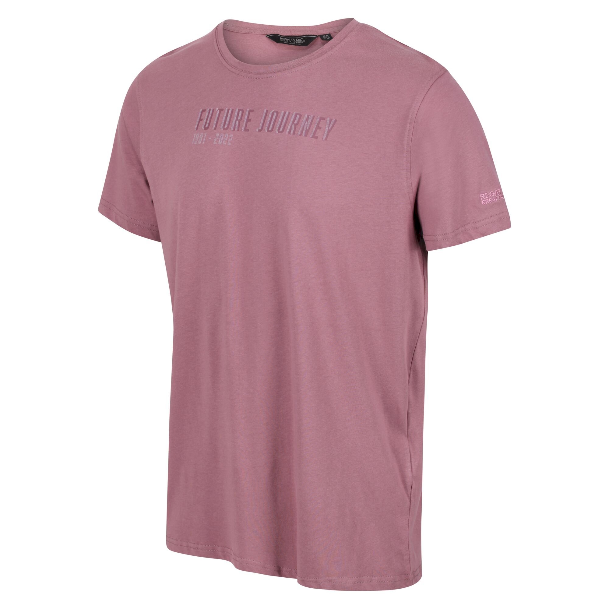Men's Cline VI Cotton T-Shirt | Mauve