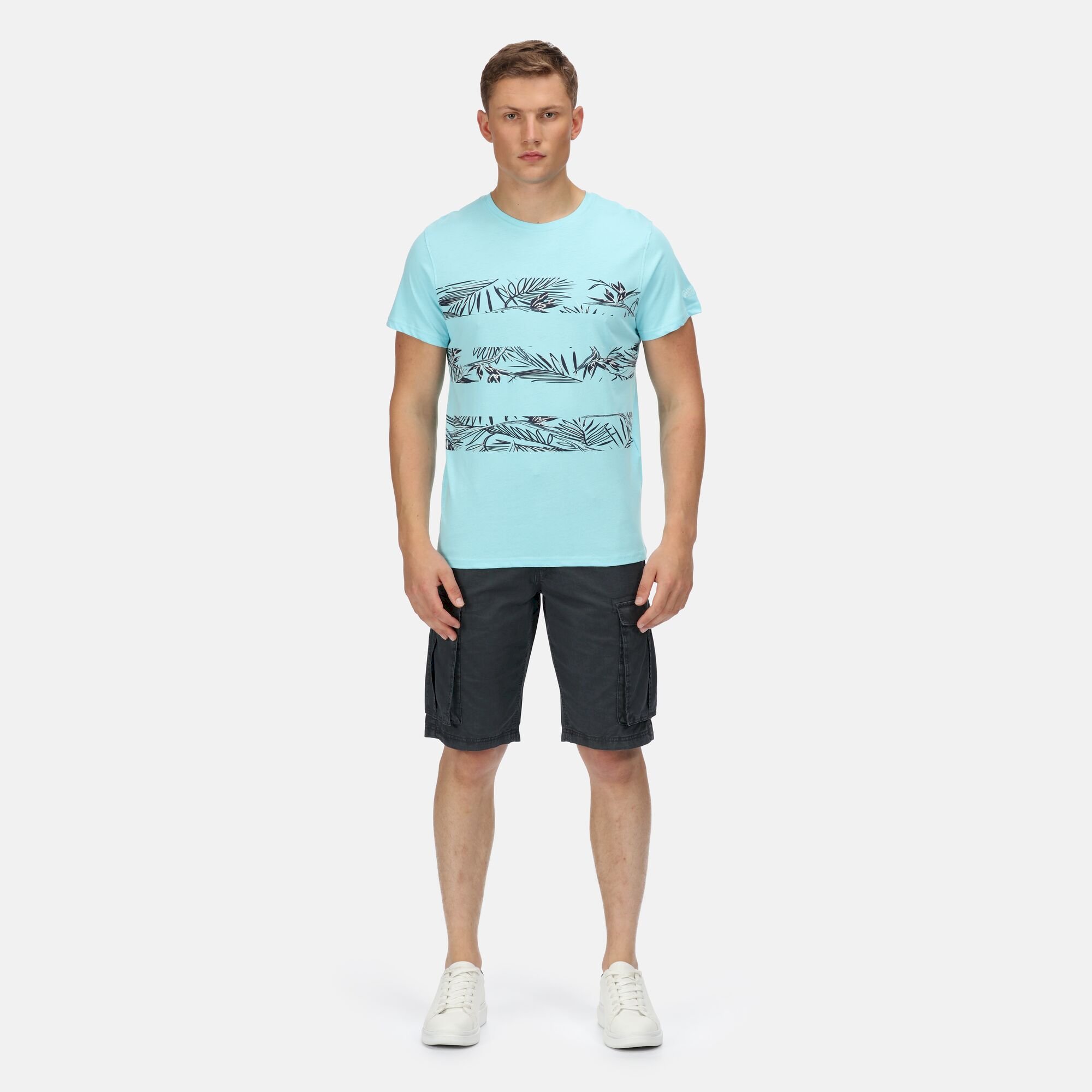Men's Cline VI Cotton T-Shirt | Antigua Blue