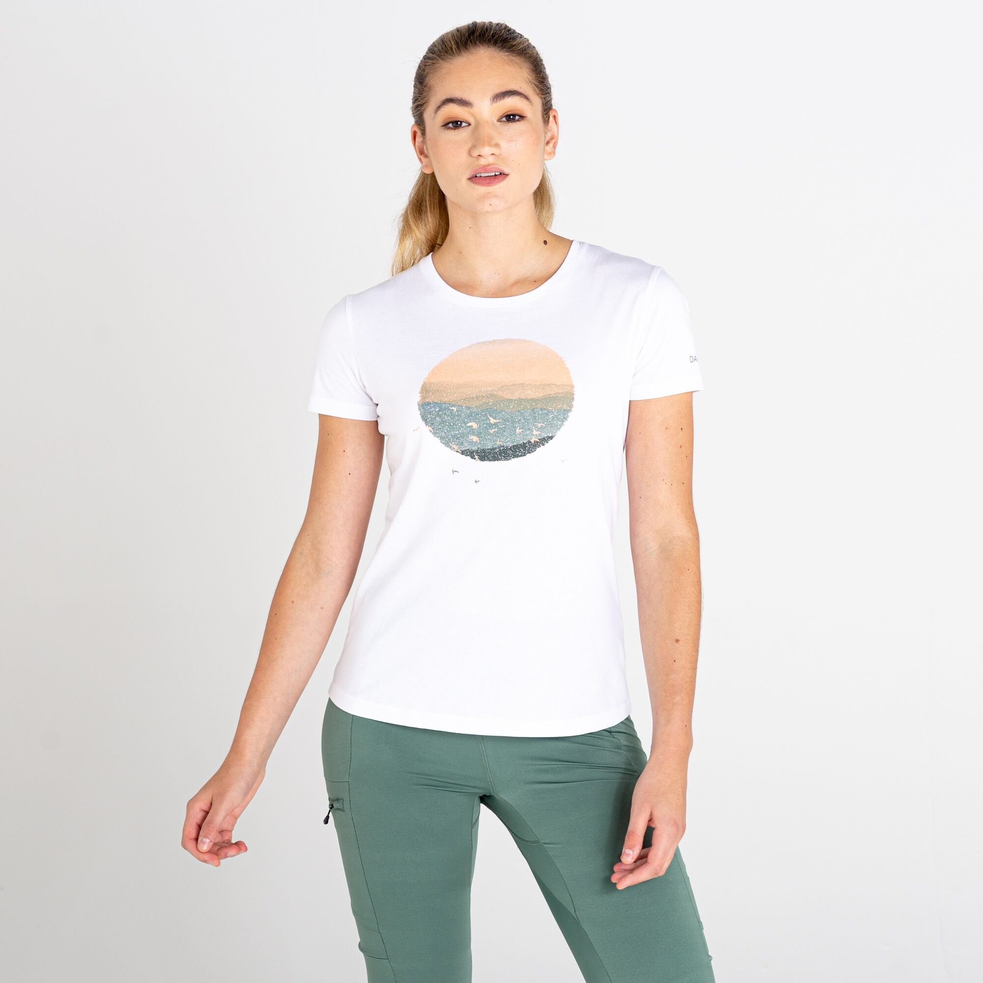 Dare 2b - Women's Peace of Mind Graphic Tee | White