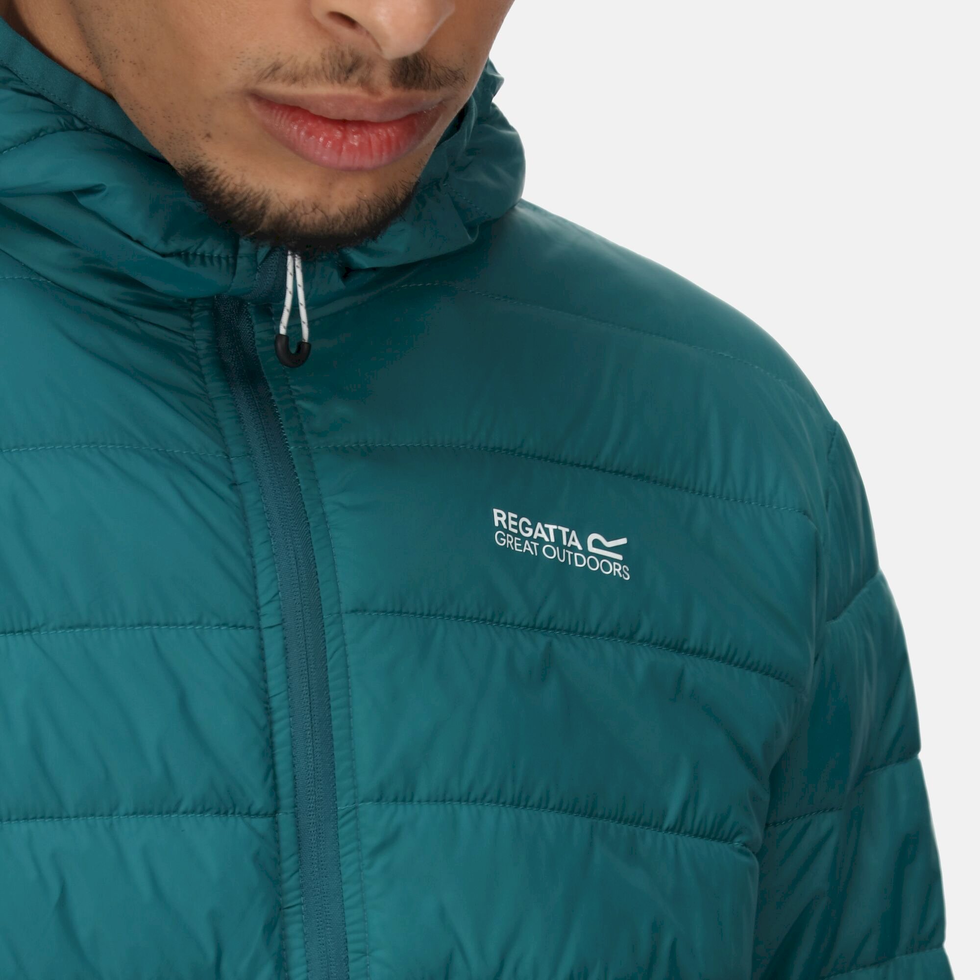 Men's Hooded Hillpack Lightweight Jacket | Pacific Green